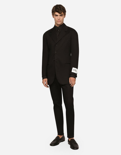 Dolce & Gabbana Stretch cotton gabardine jacket outlook