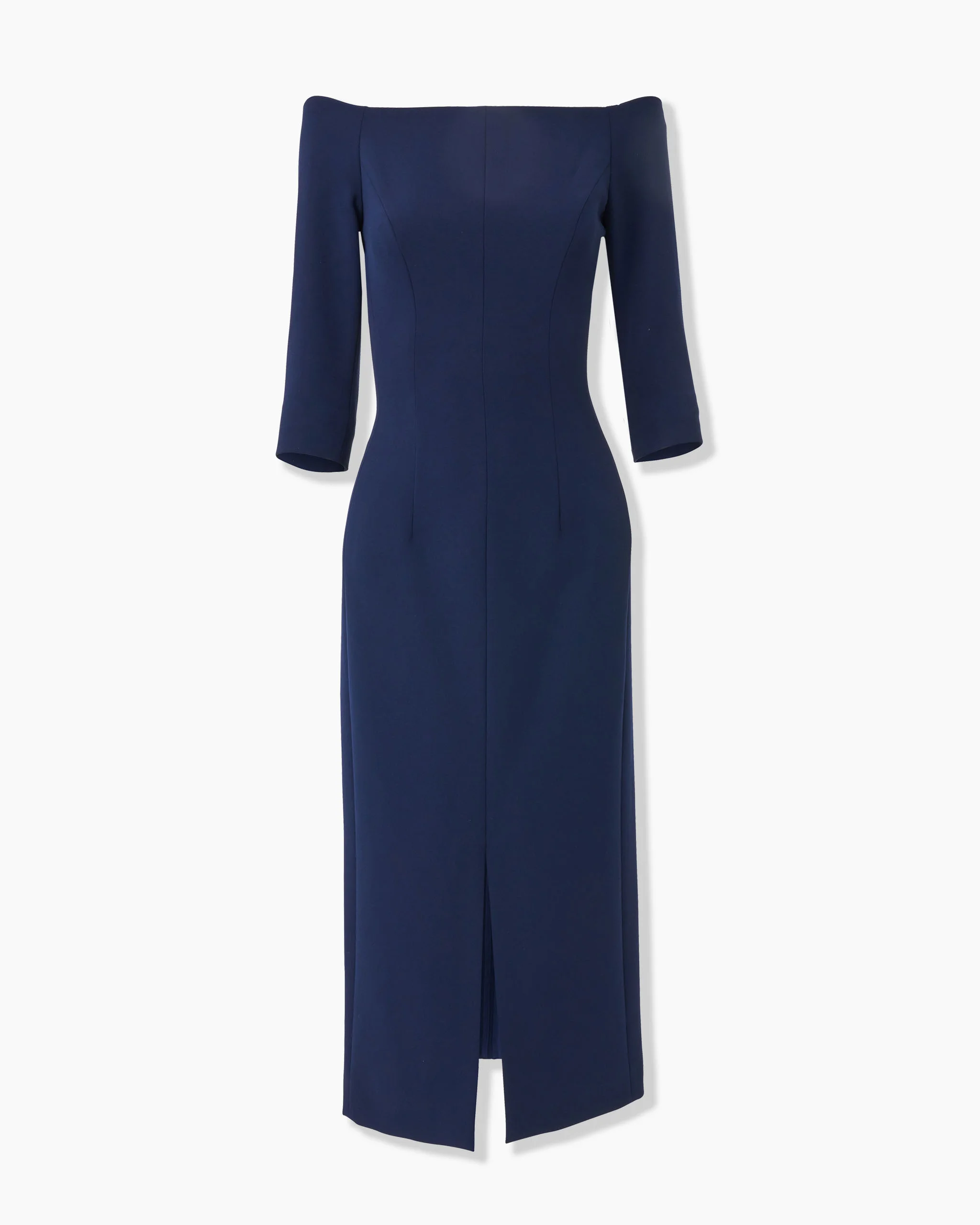 Off-Shoulder Midi Dress - 1