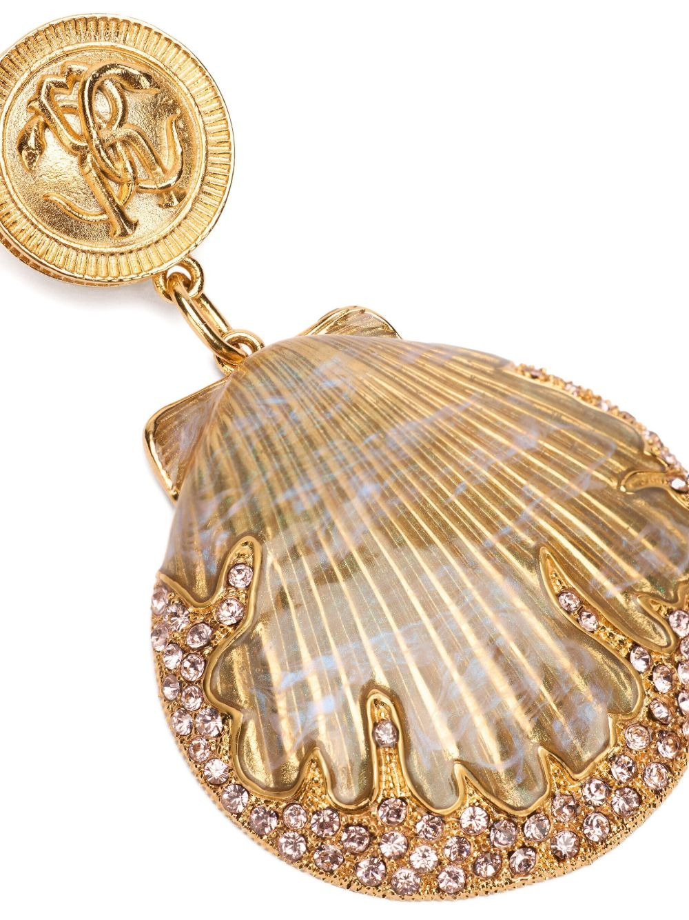 shell drop earrings - 4
