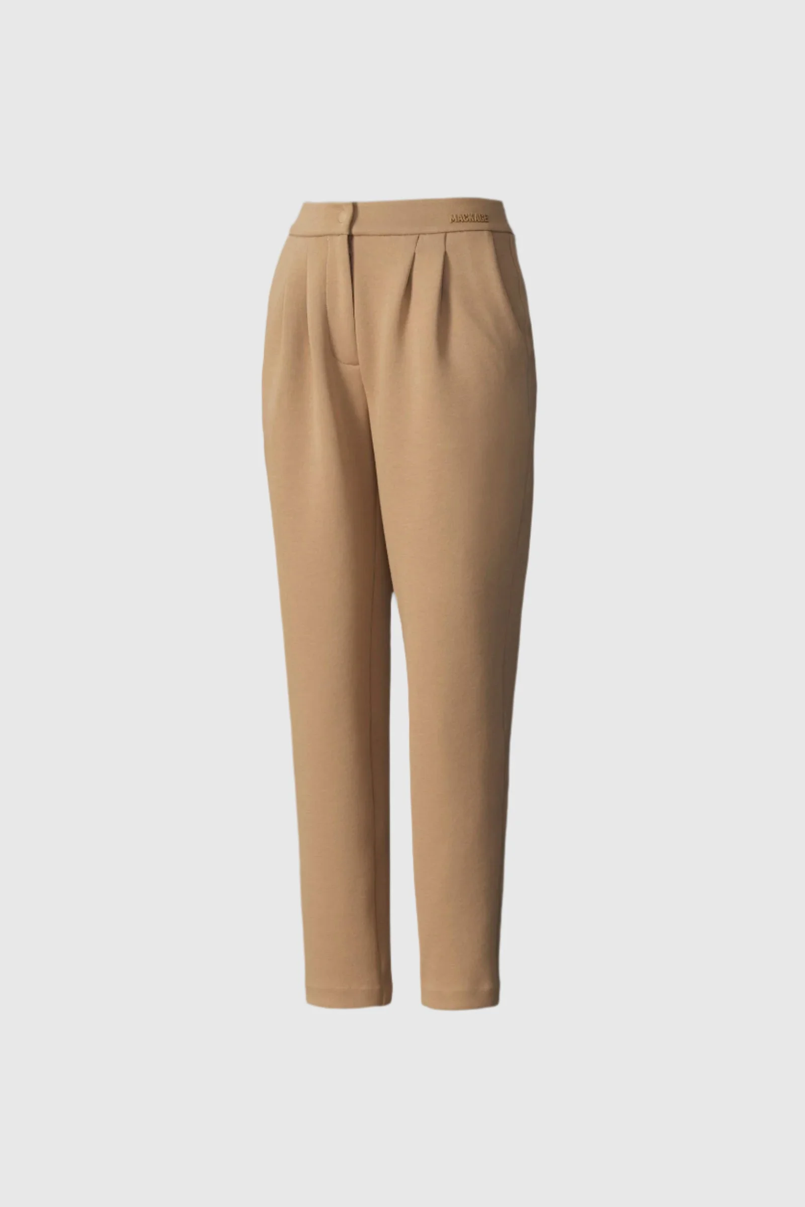 MARIANA Pleated Pants with Elasticized Waistband - 1