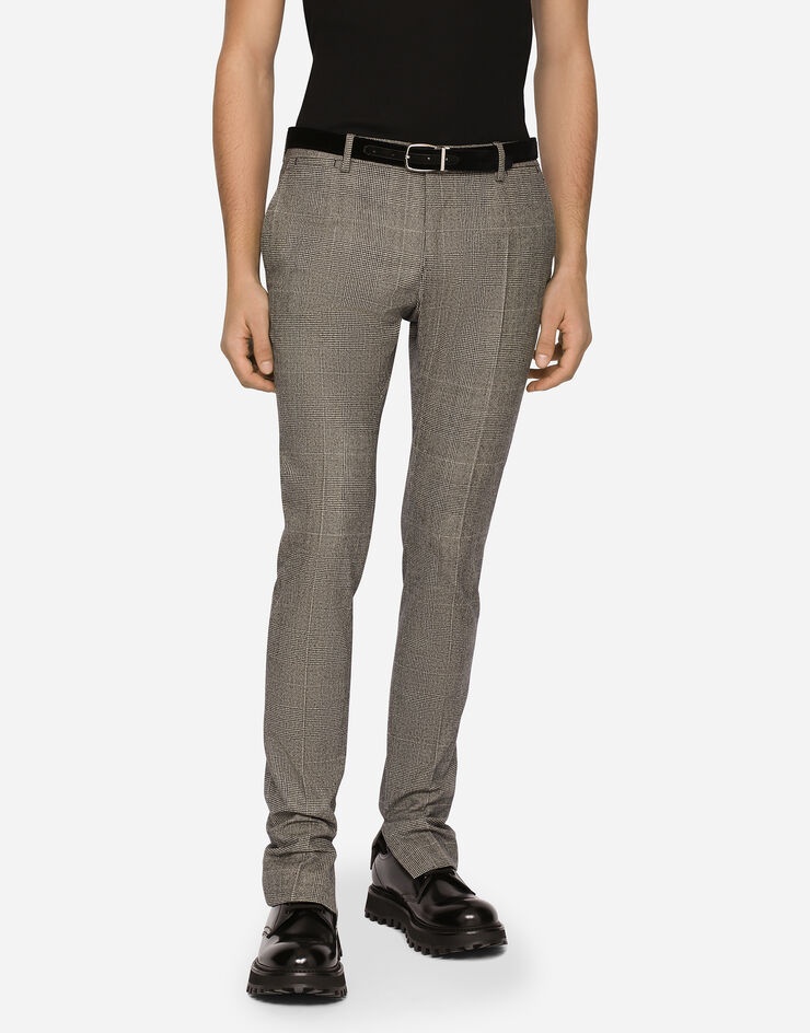 Glen plaid wool Martini-fit suit - 6