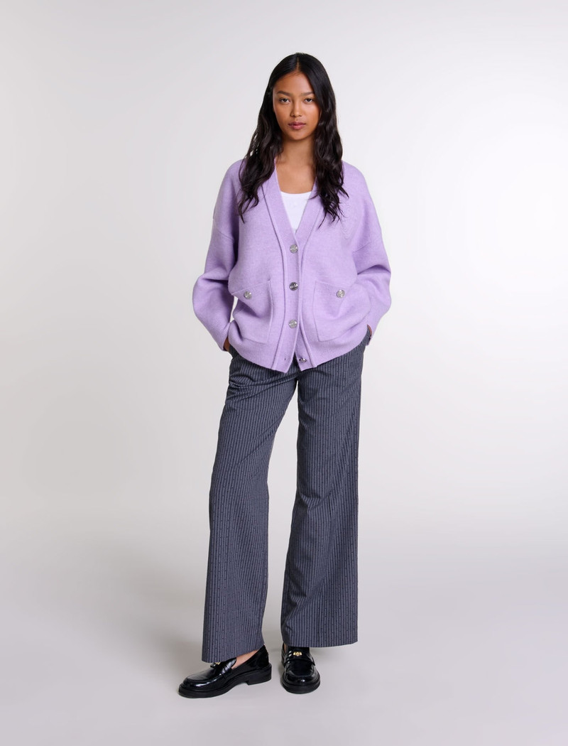 maje Longline cardigan outlook