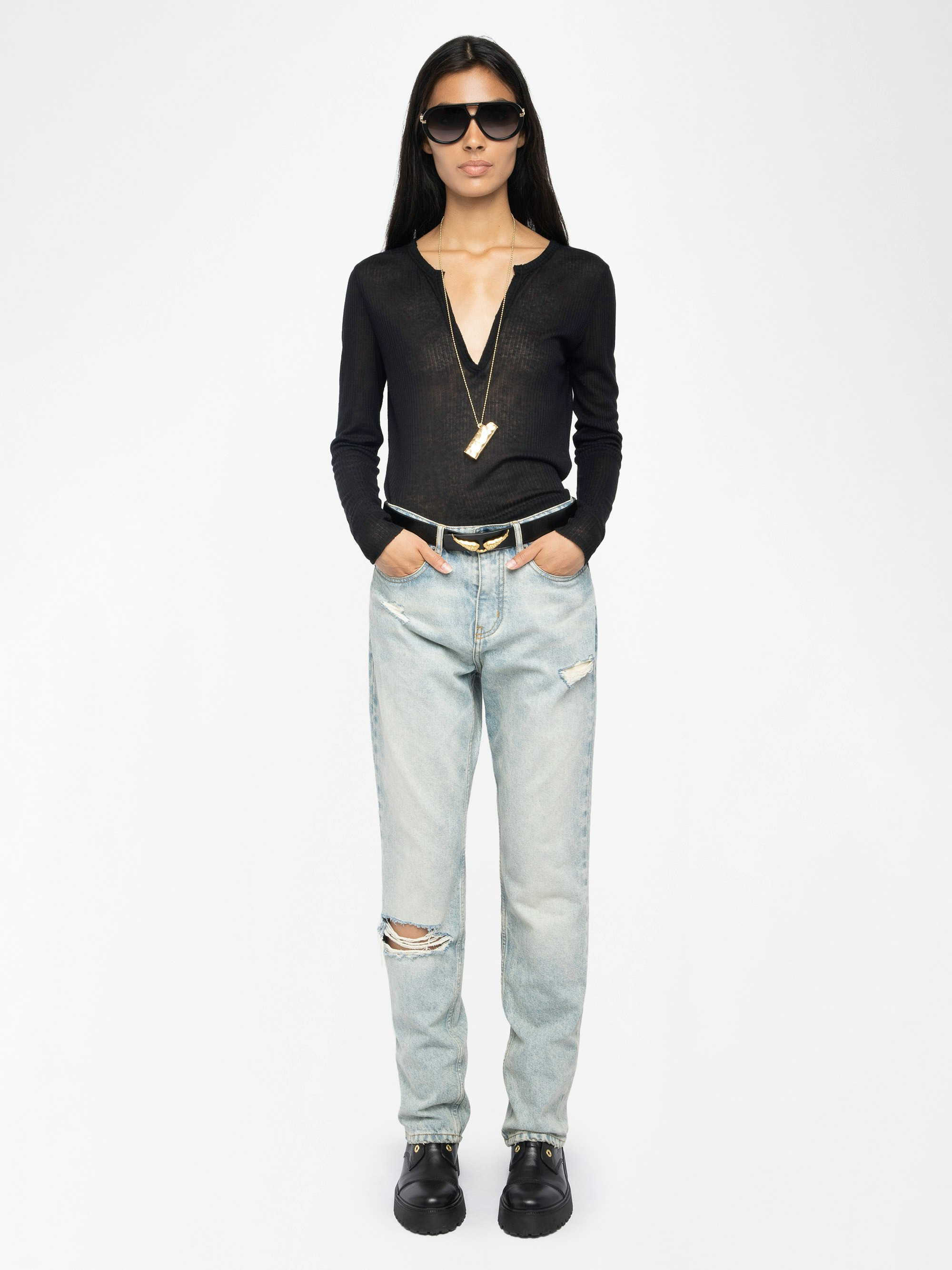 Tani Henley T-shirt - 2