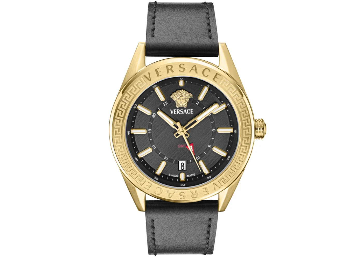 Versace V-Code GMT Leather VEAFA0224 - 1