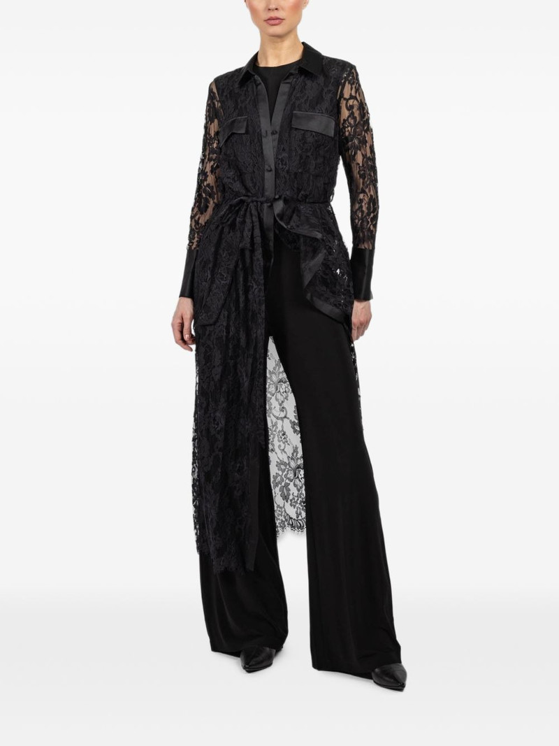 L'AGENCE Leora lace maxi dress outlook