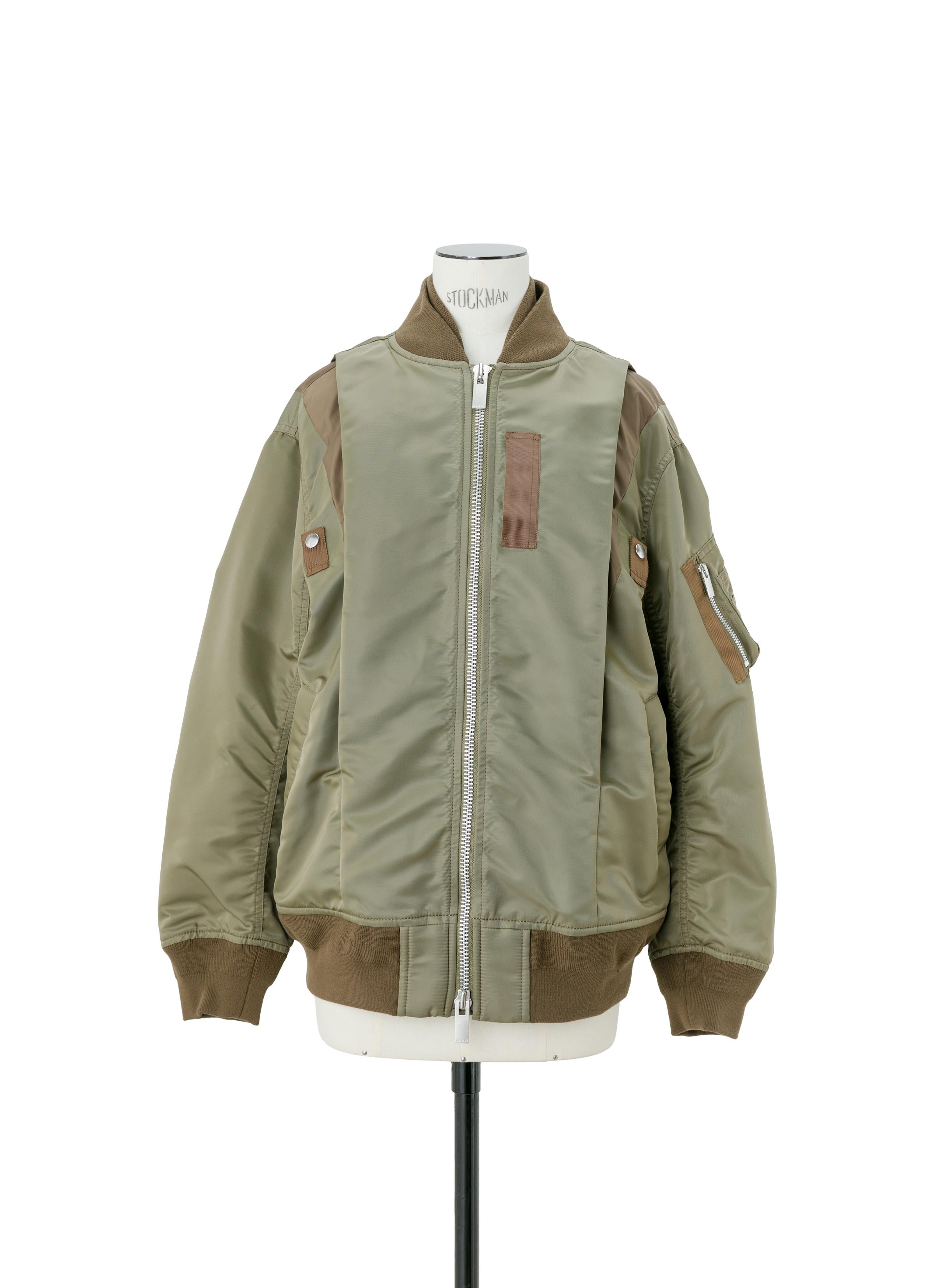 sacai Nylon Twill Blouson | REVERSIBLE