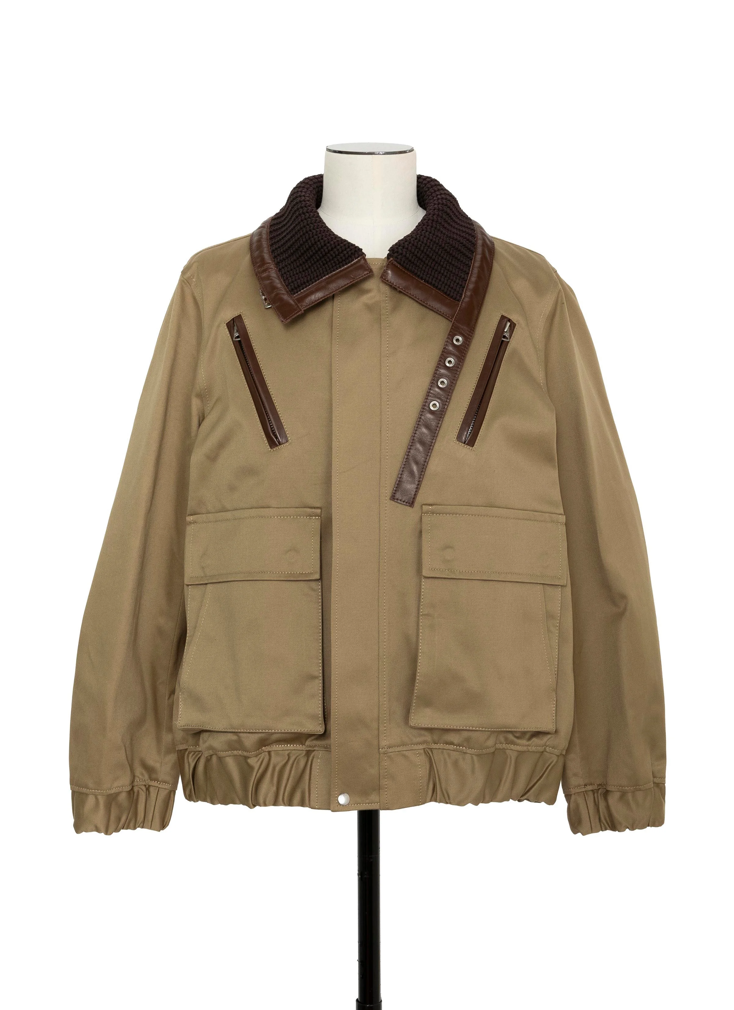 Cotton Chino Blouson - 1