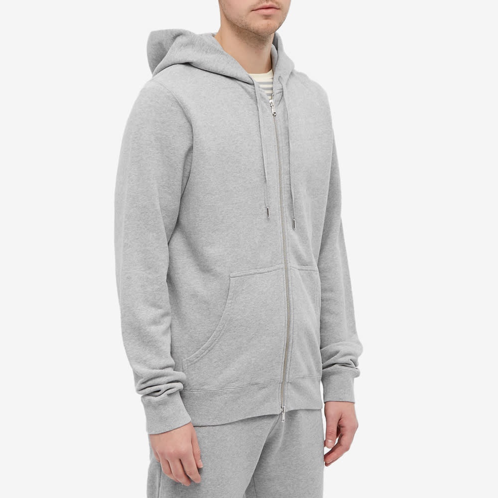 Sunspel Loopback Zip Hoody - 4