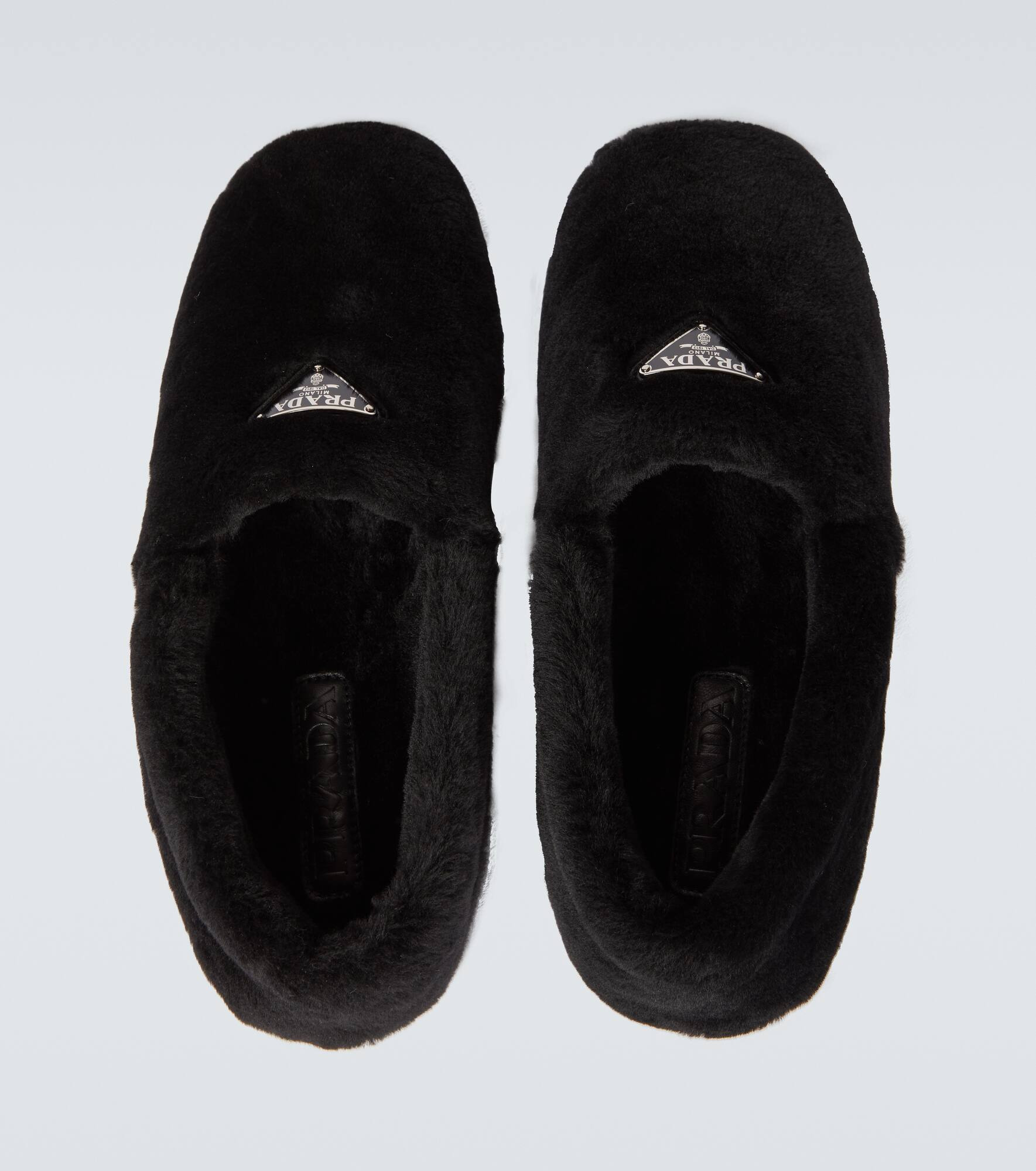 Shearling slippers - 4