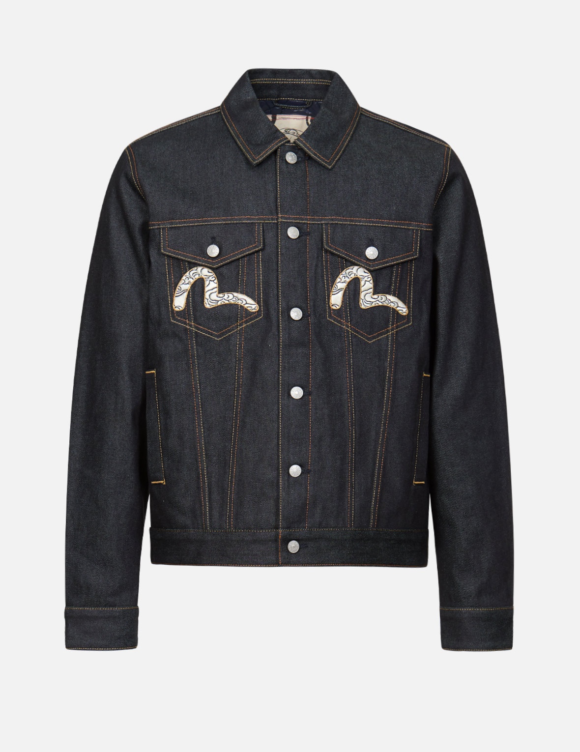 u*f様 DENIM EVISU EMBROIDERY KAMONE 00s