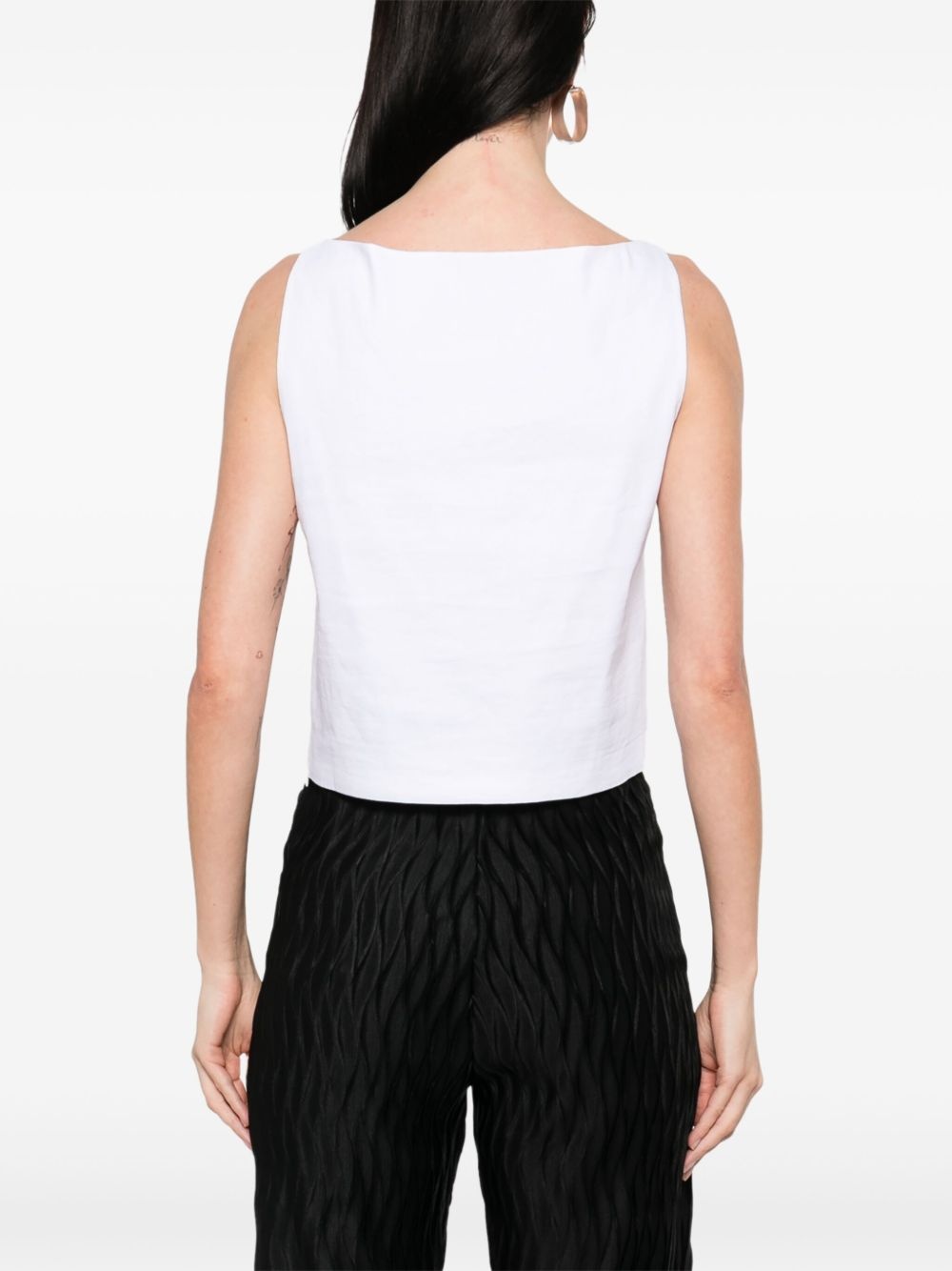 boat-neck top - 4