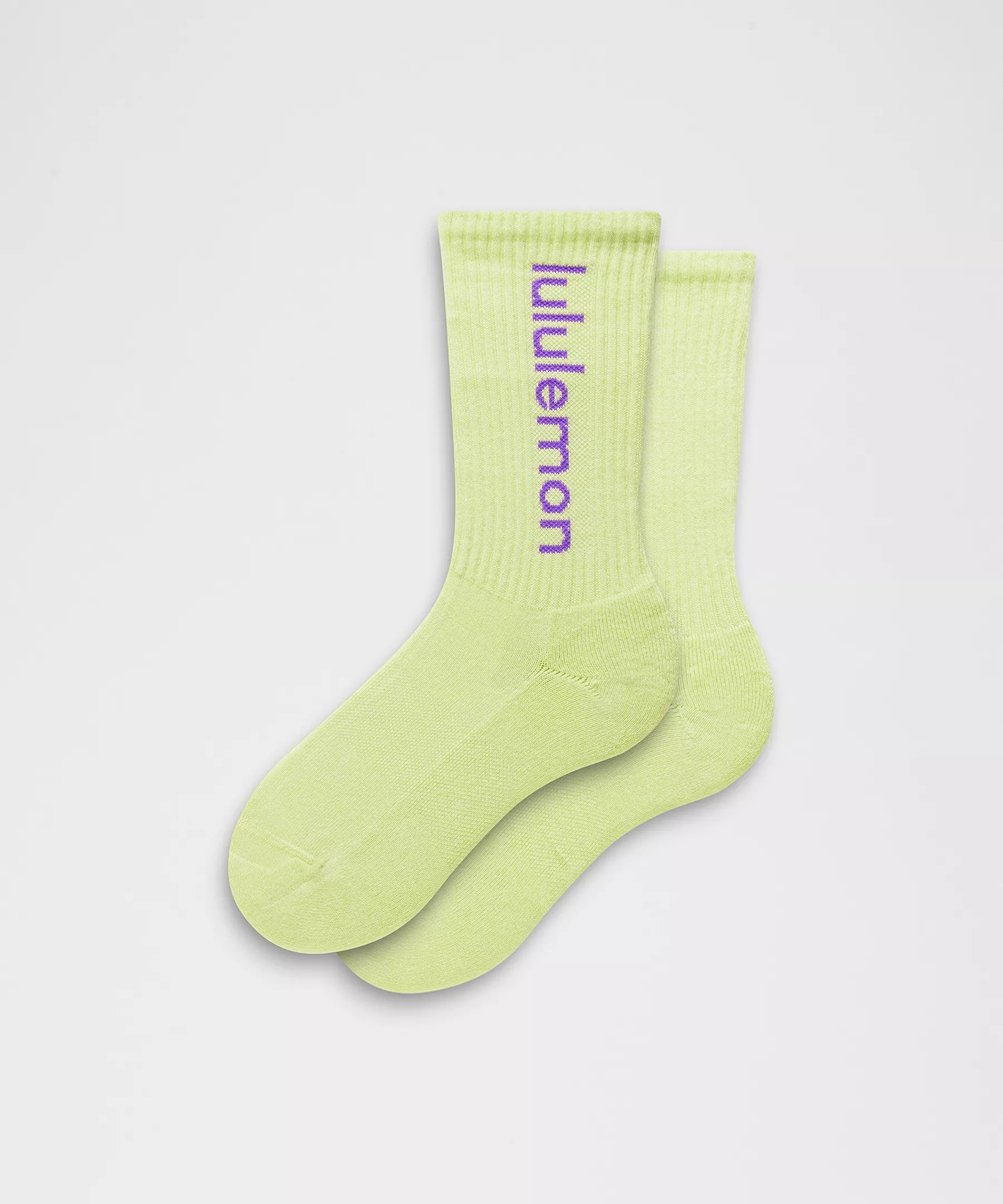 Unisex Daily Essential Crew Socks *Wordmark - 1