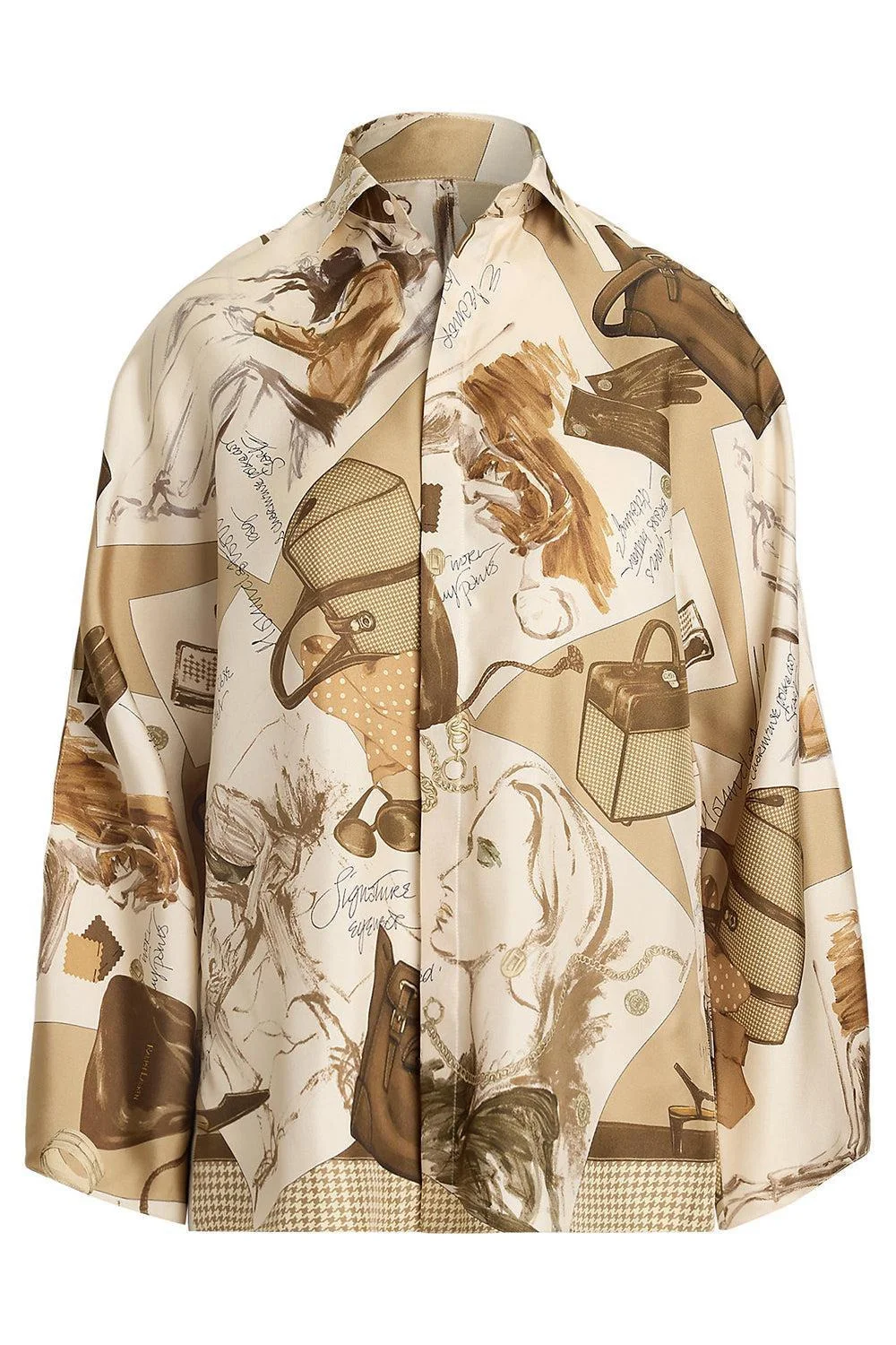 Mid Sleeve Karen Blouse - 1