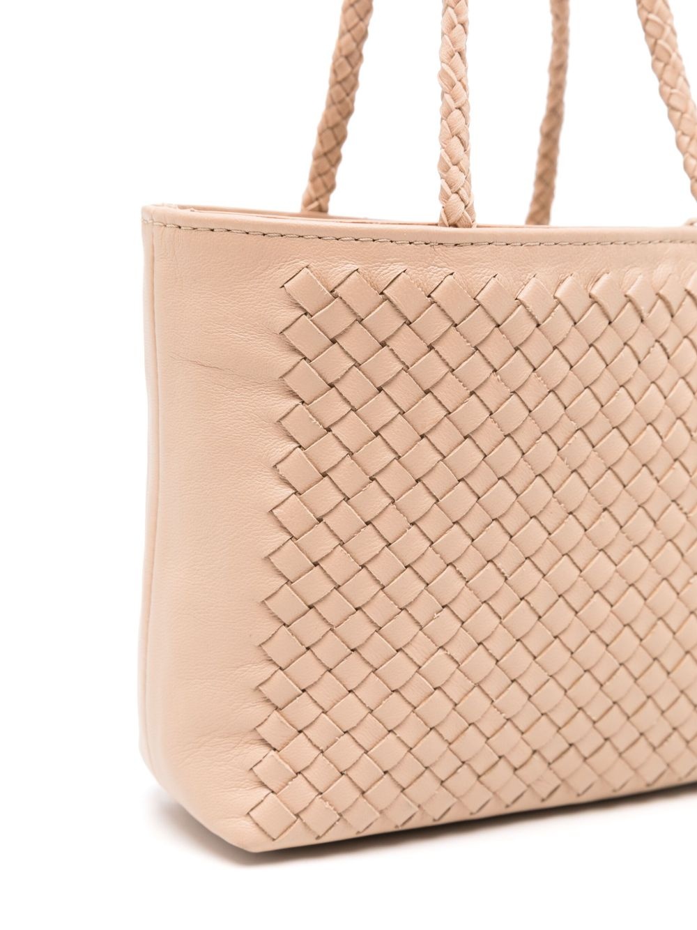 Gia interwoven tote bag - 4