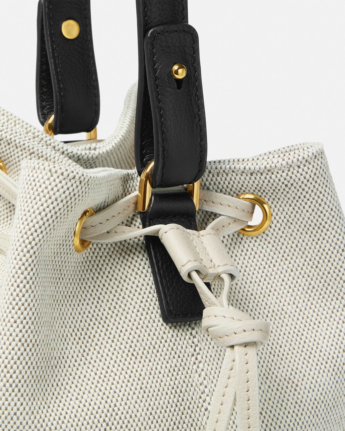 La Medusa Canvas Bucket Bag - 6