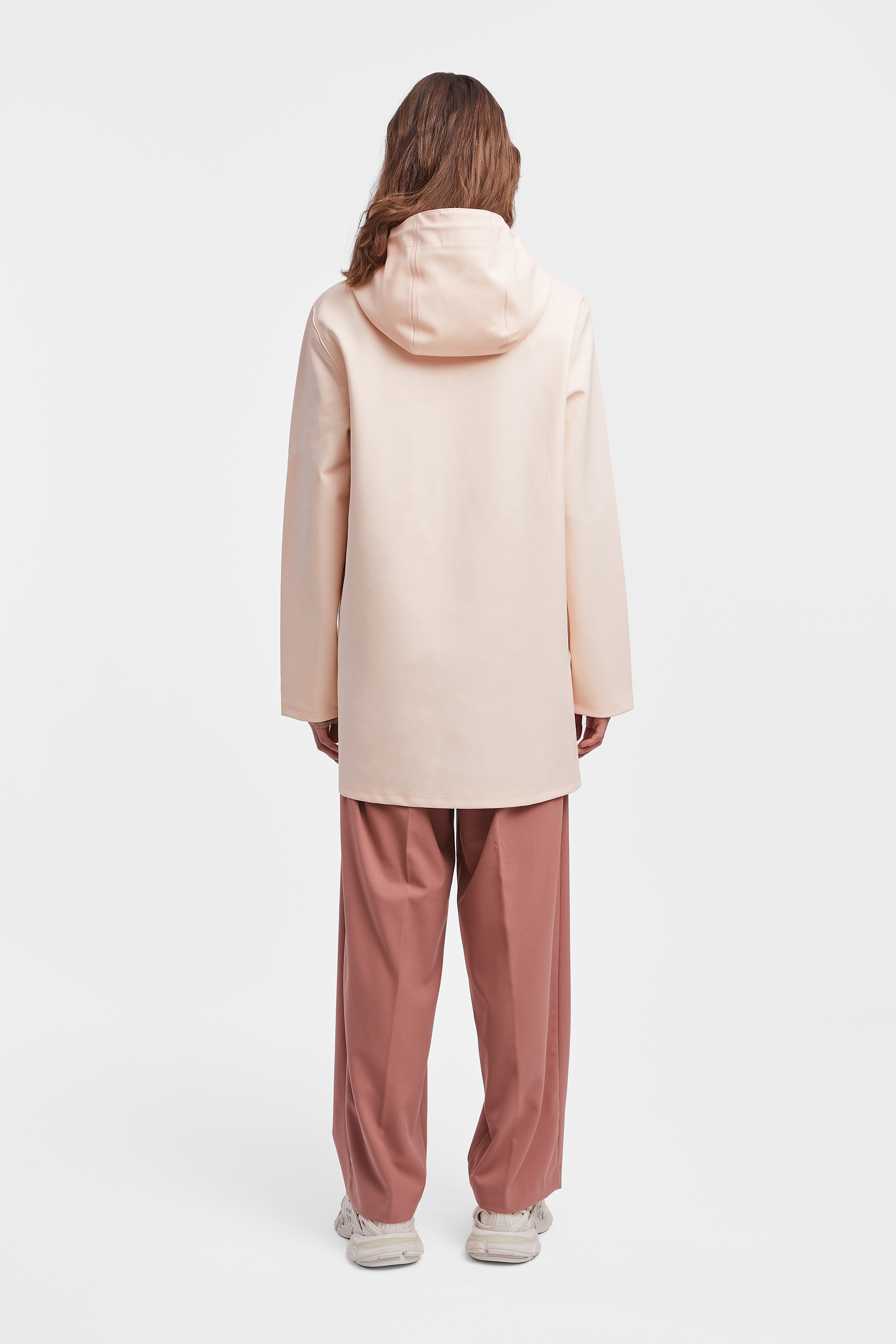 Stockholm Women Raincoat Peach - 4
