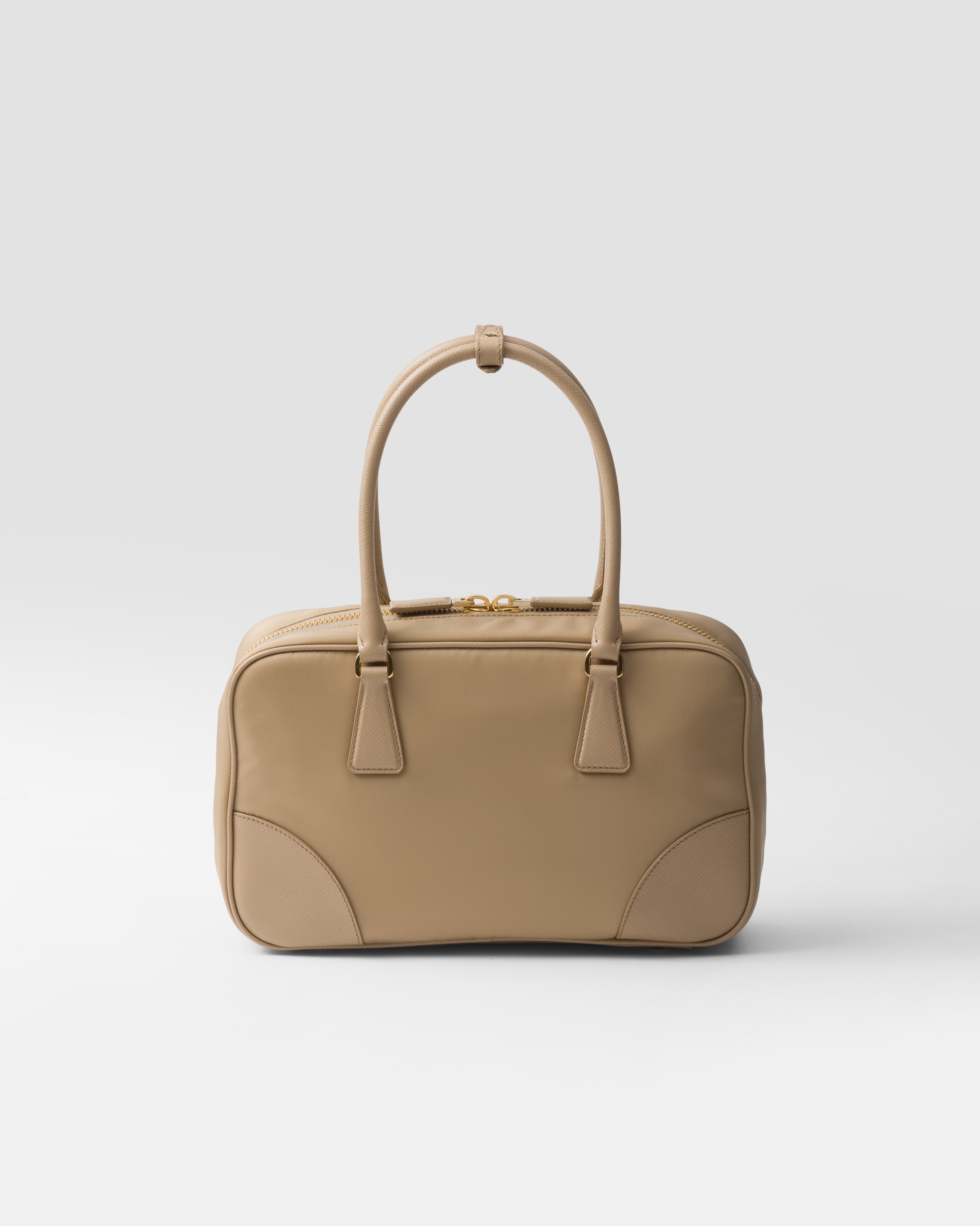 Prada Re-Edition 1978 medium Re-Nylon and Saffiano leather two-handle bag - 4