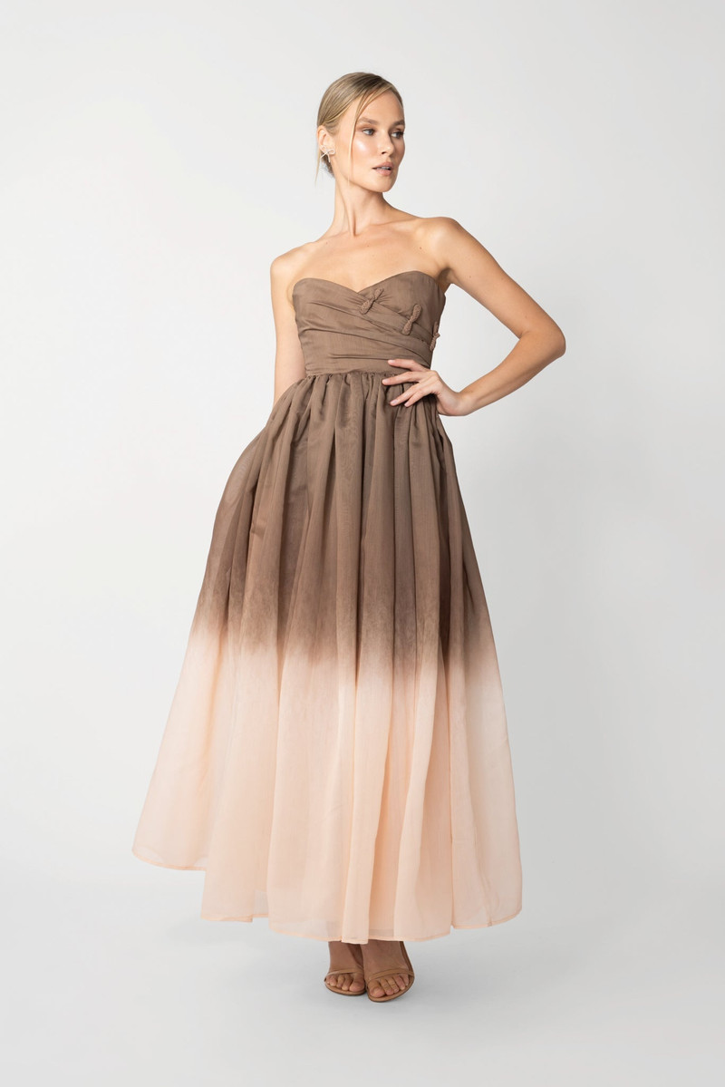 SAU LEE GALE MIDI DRESS outlook