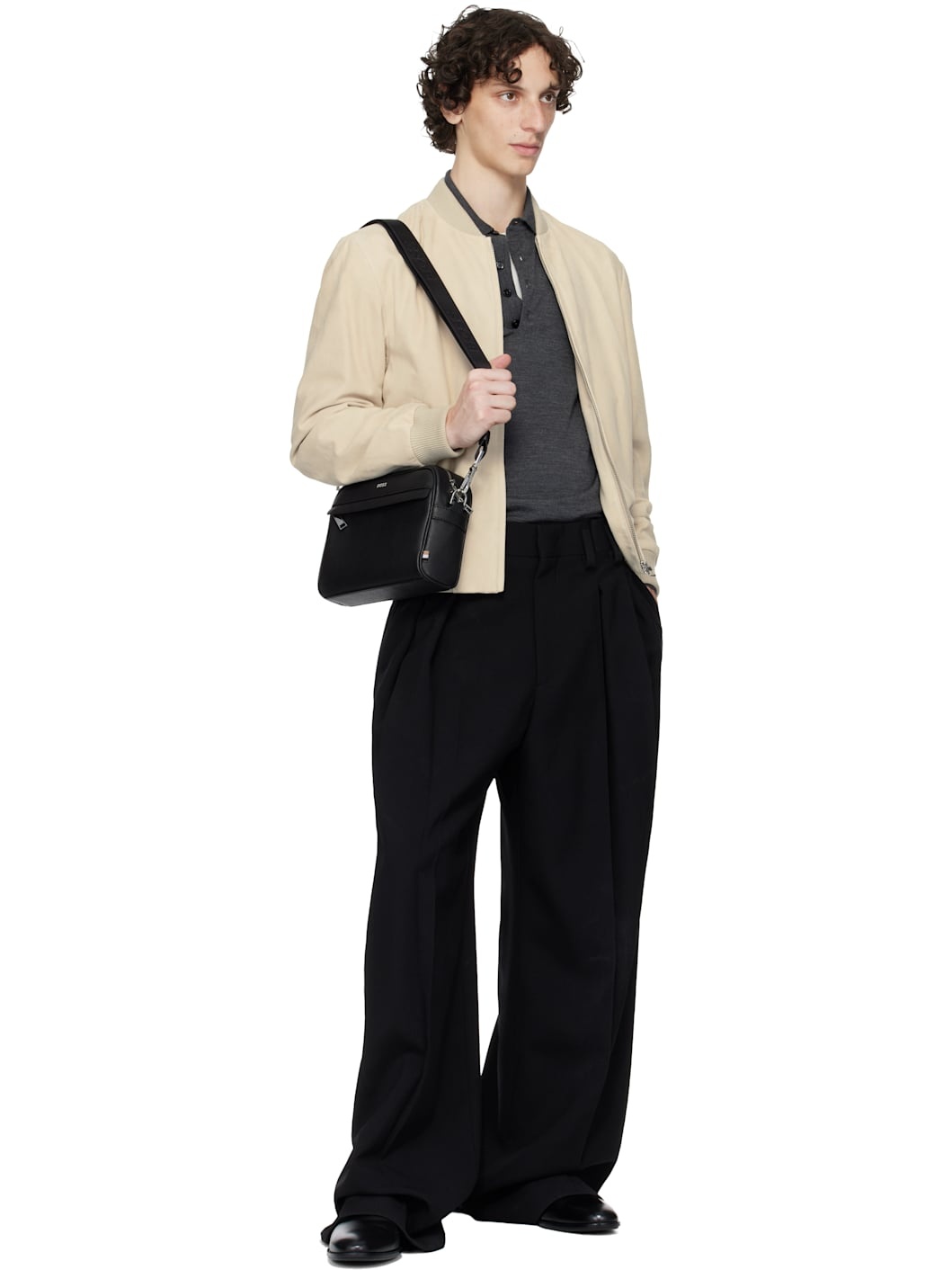 Black Saffiano Leather Bag - 4
