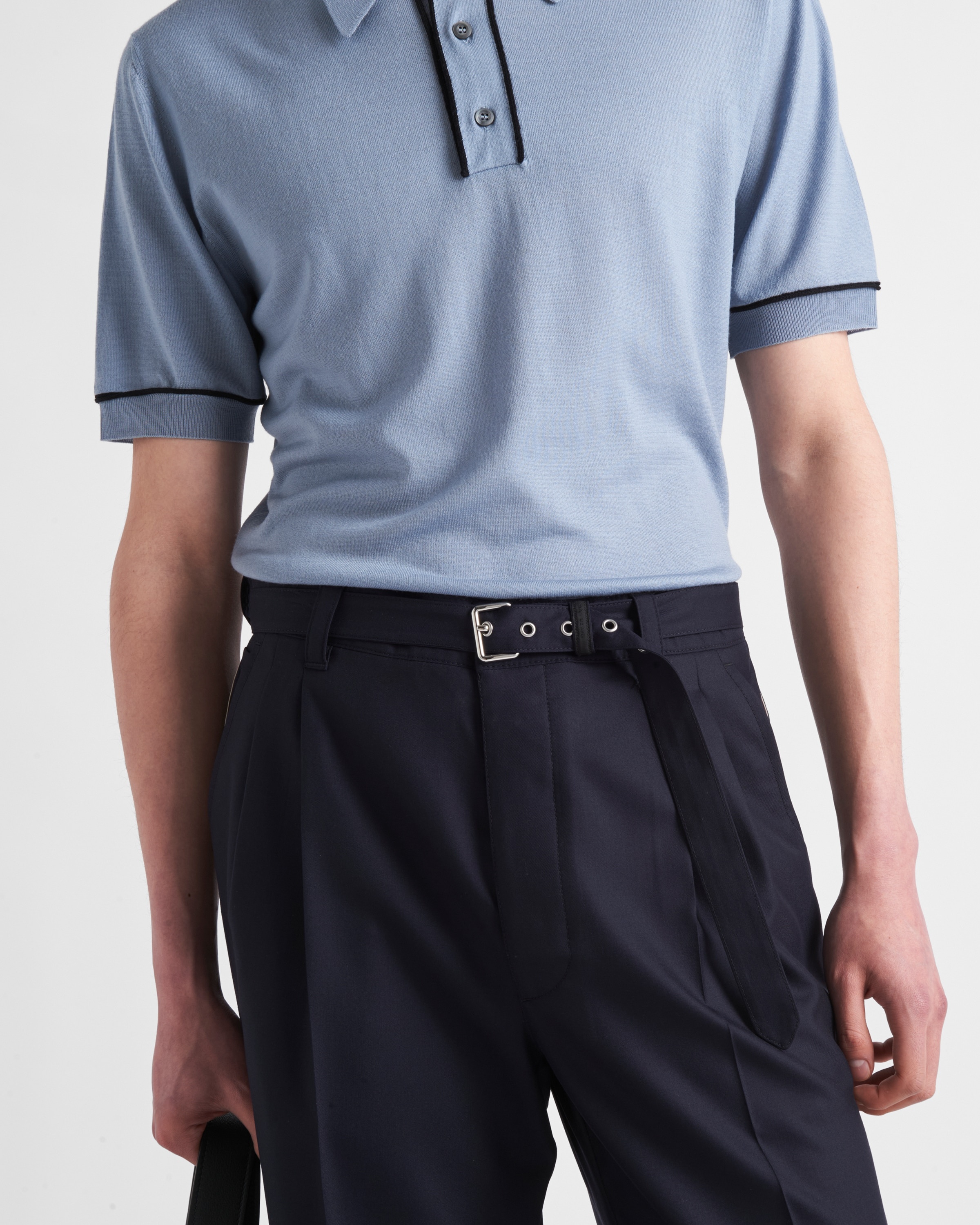 Wool and silk pants - 3