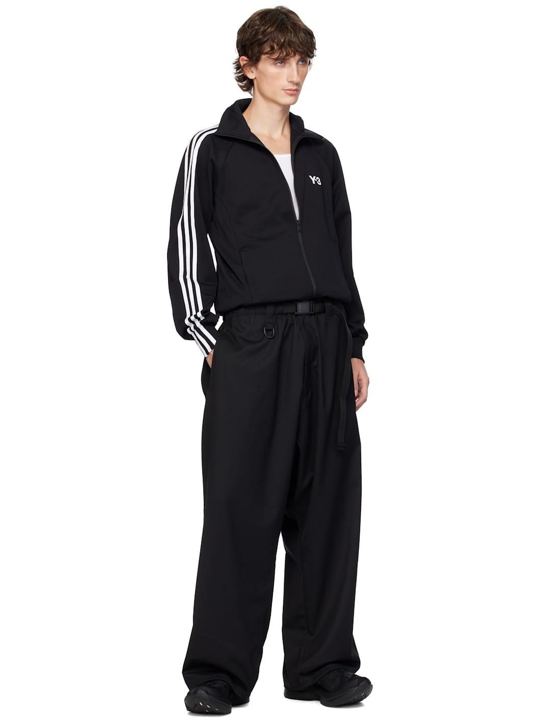 ❕セール❕Y3 adidas　22ss　TRACK　TOP　STRIPES adidas 3-Stripes Track Top - Black | Free Shipping with