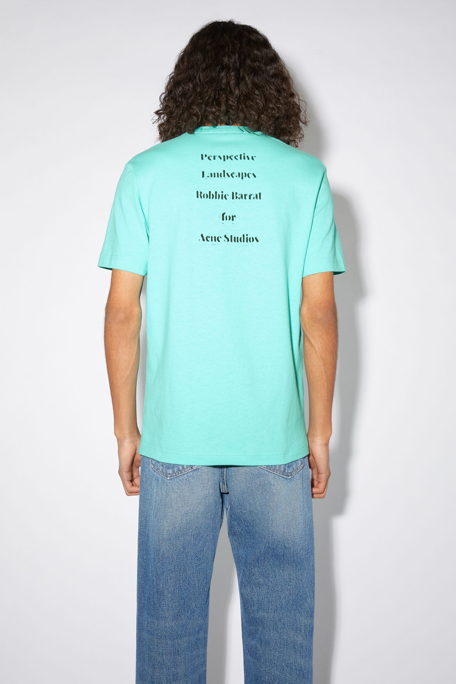 High neck t-shirt - Jade green - 3