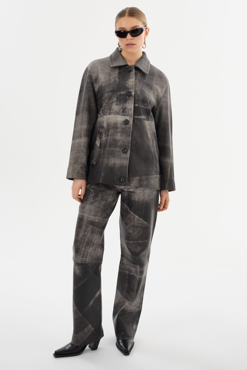 PRESLEY | Leather Shacket 4
