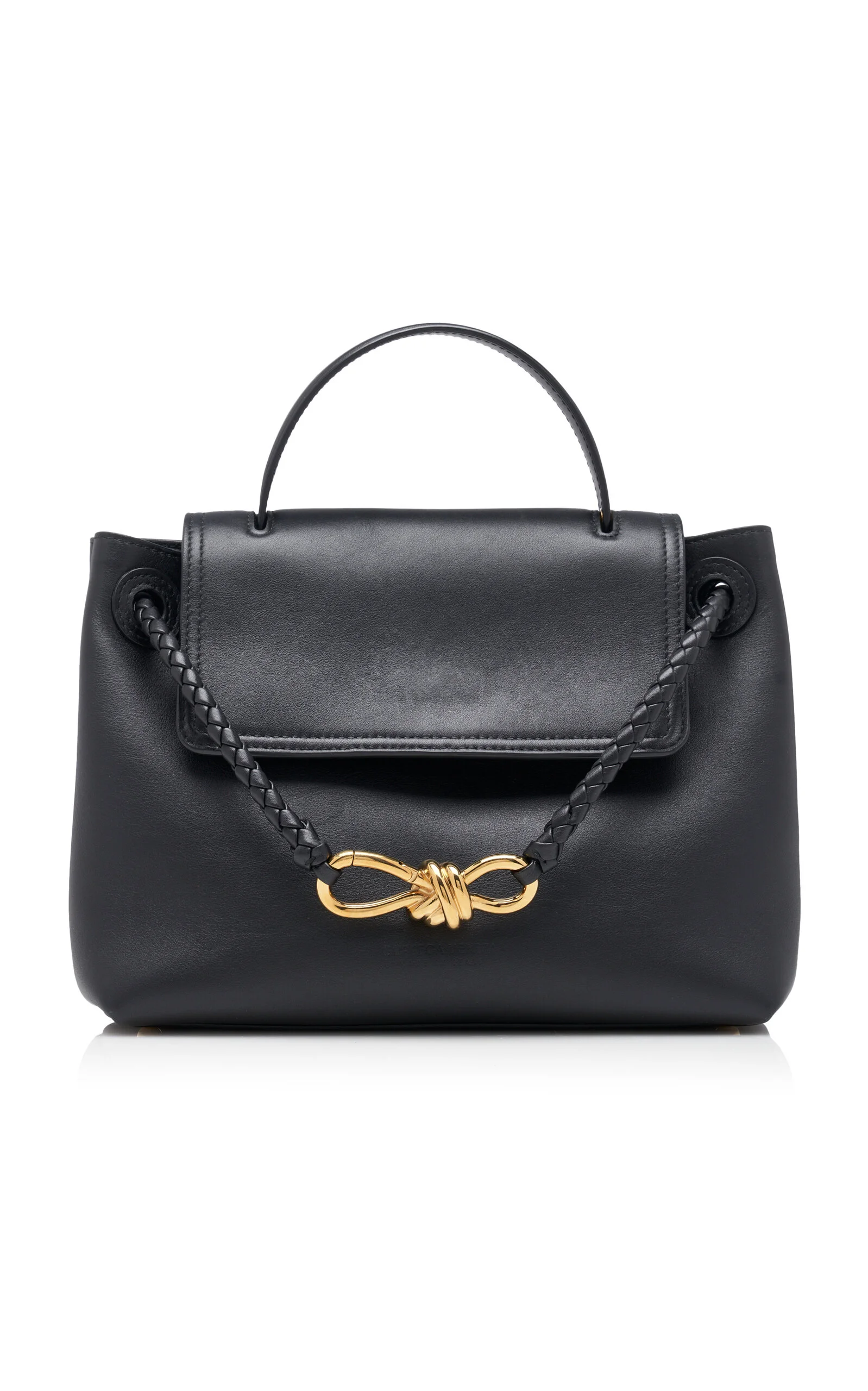 Small Ciao Ciao Leather Top Handle Bag black - 1