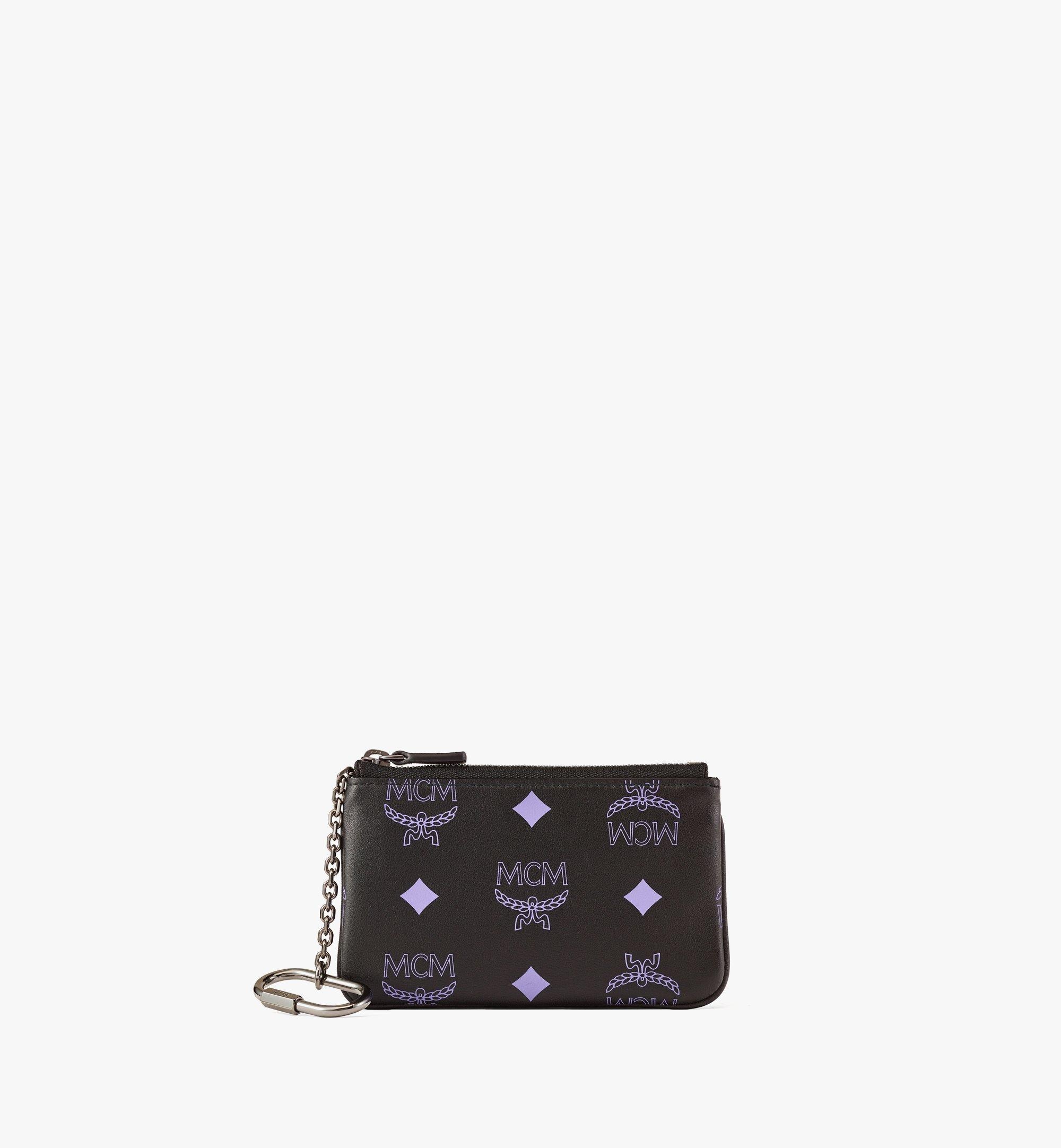 Key Pouch in Color Splash Logo Leather - 1