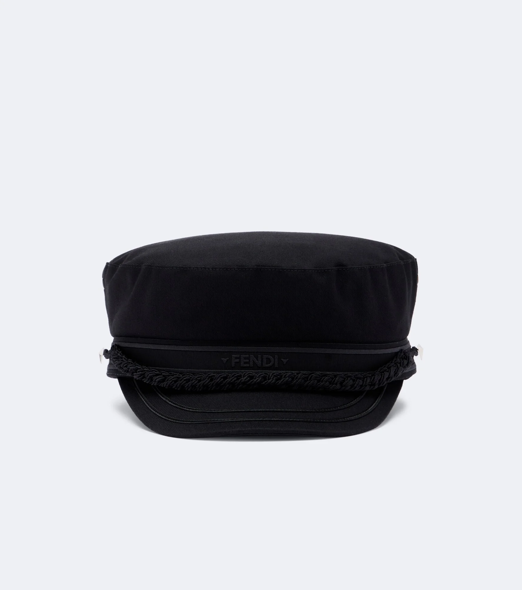 Logo cotton newsboy hat - 1