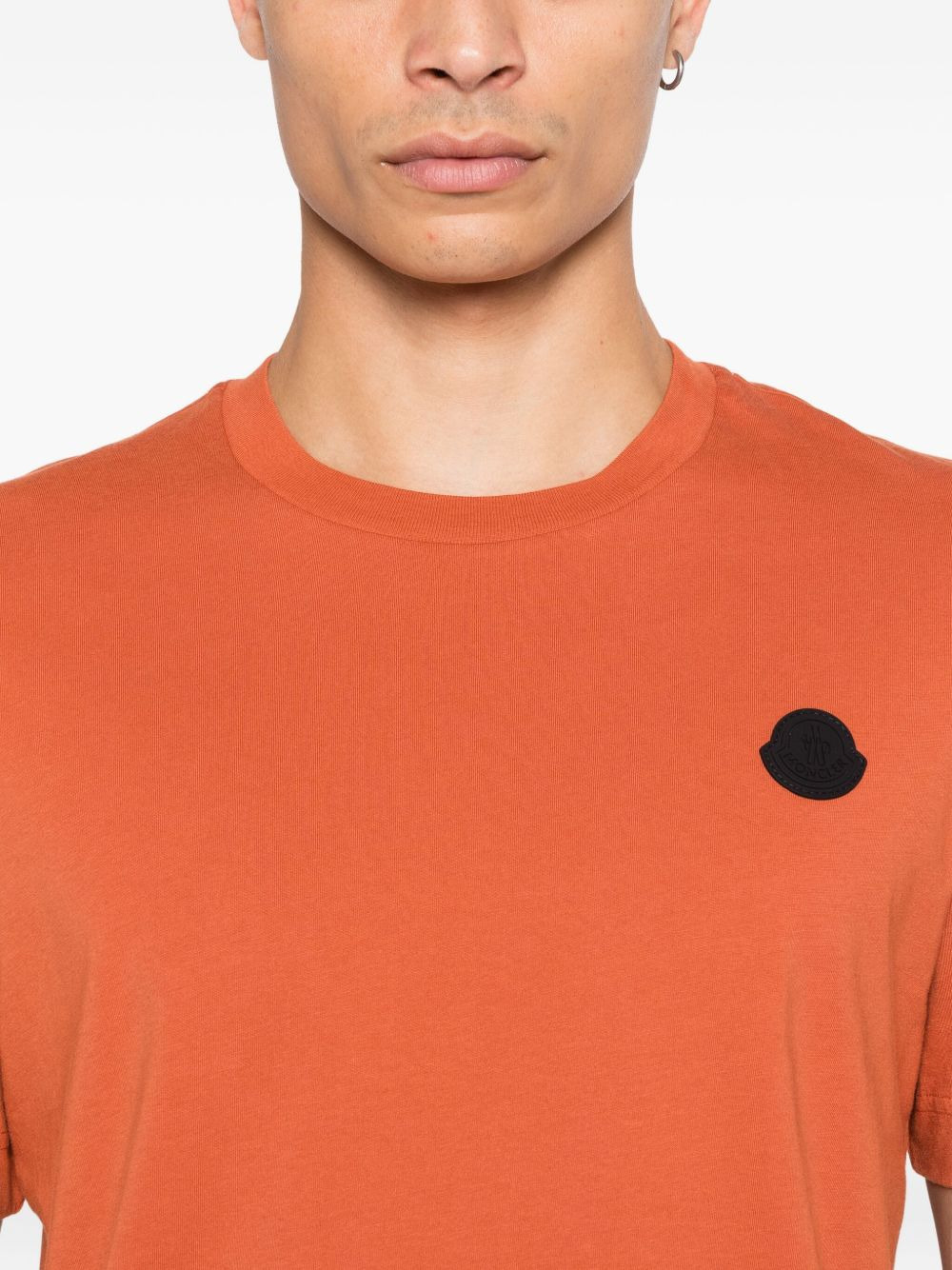 logo-patch T-shirt - 4