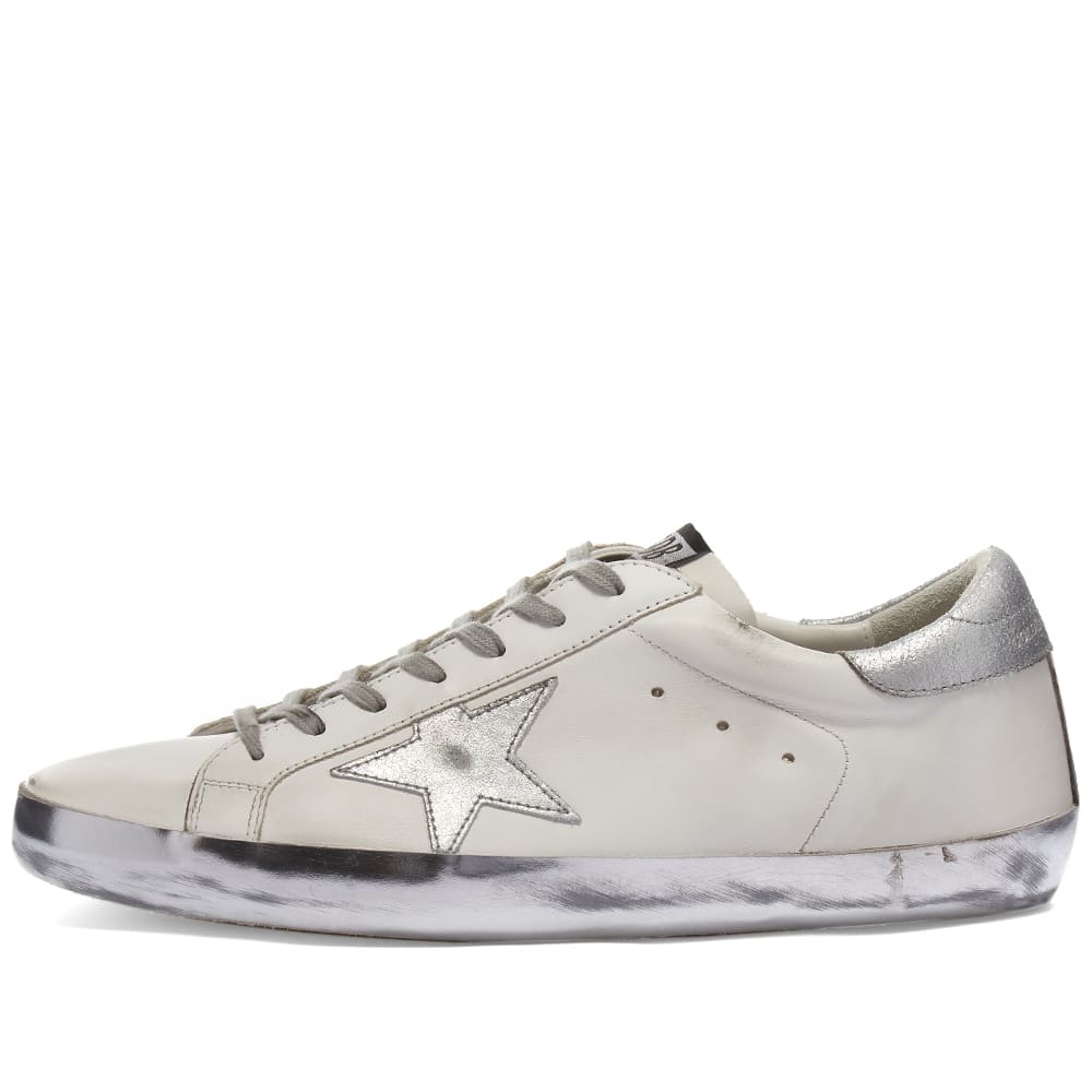 Golden Goose Superstar Leather Metal Logo Sneaker - 2