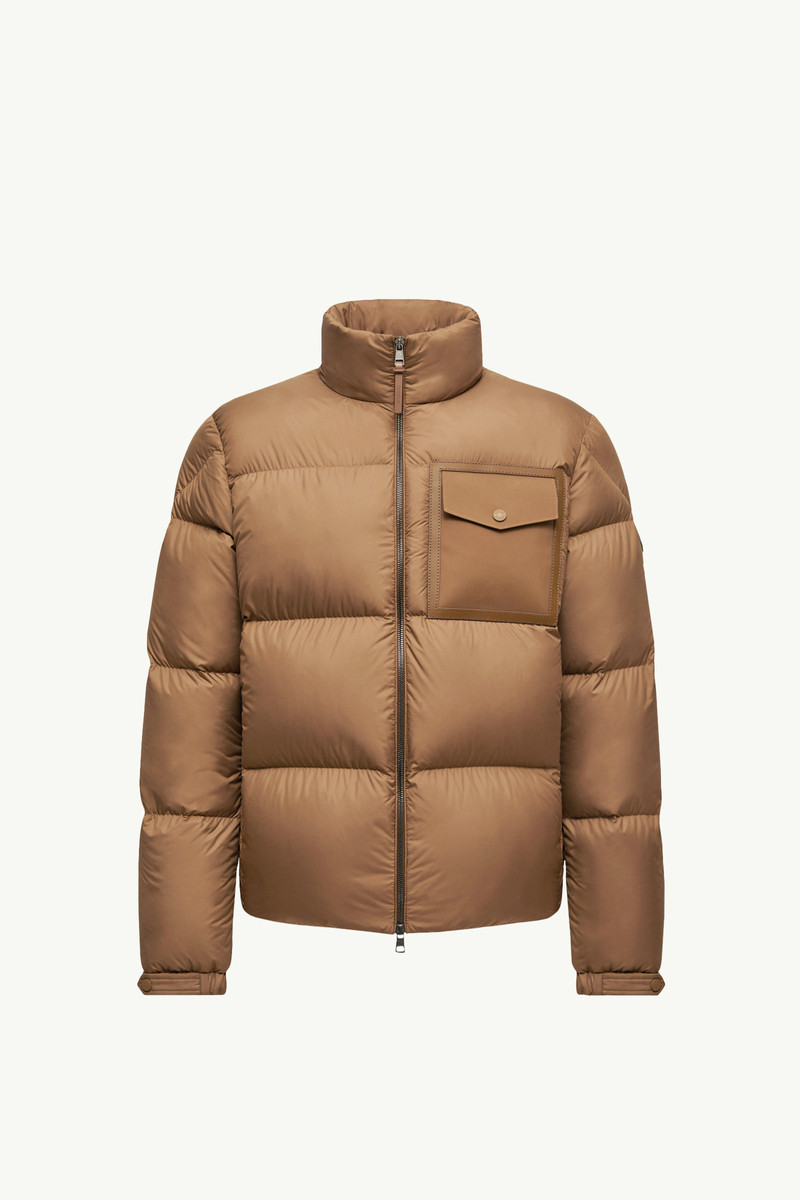 Chinon Square-Quilted Short Down Jacket 1