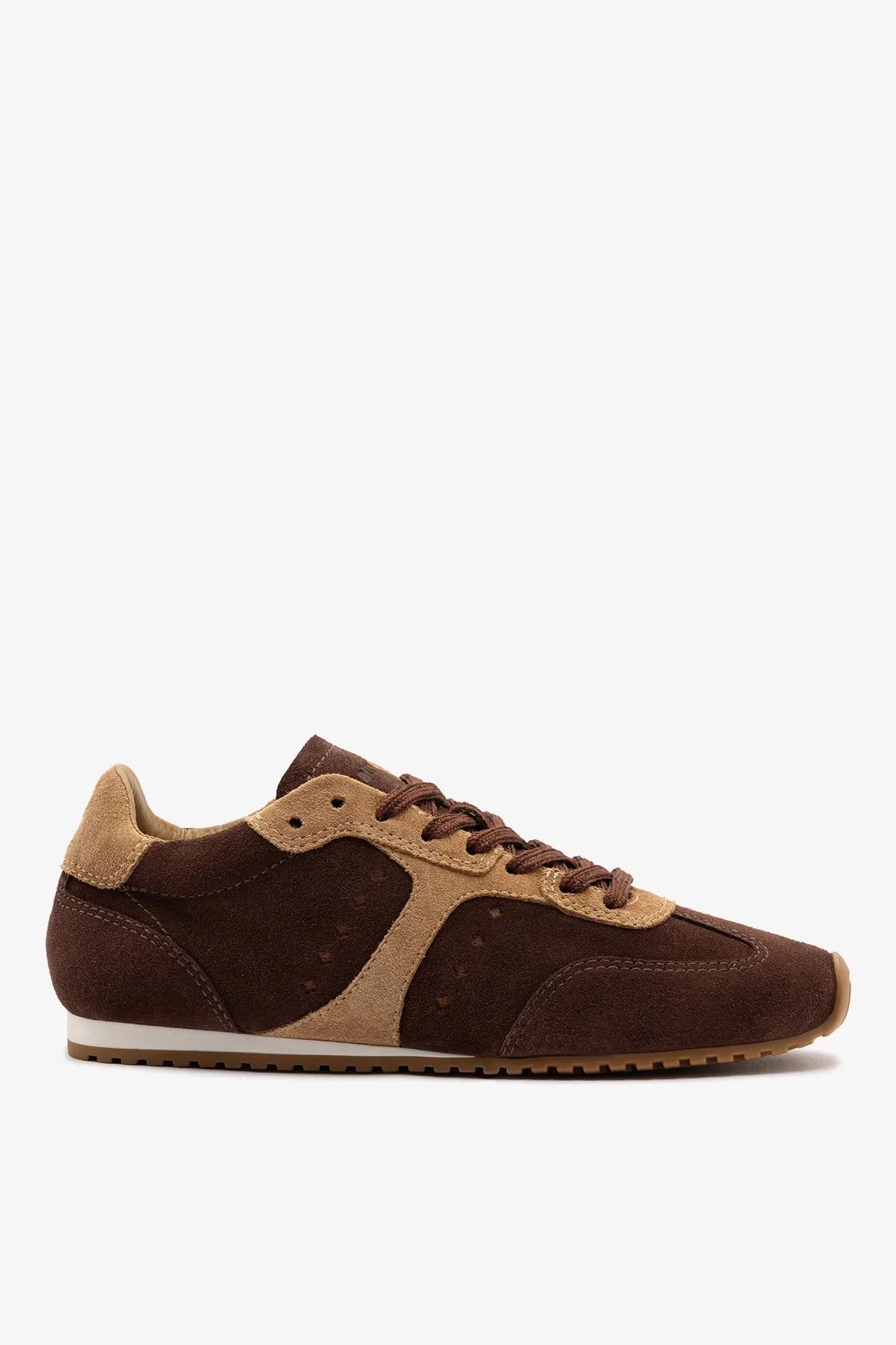 Stella Sneaker Brown Suede - 1