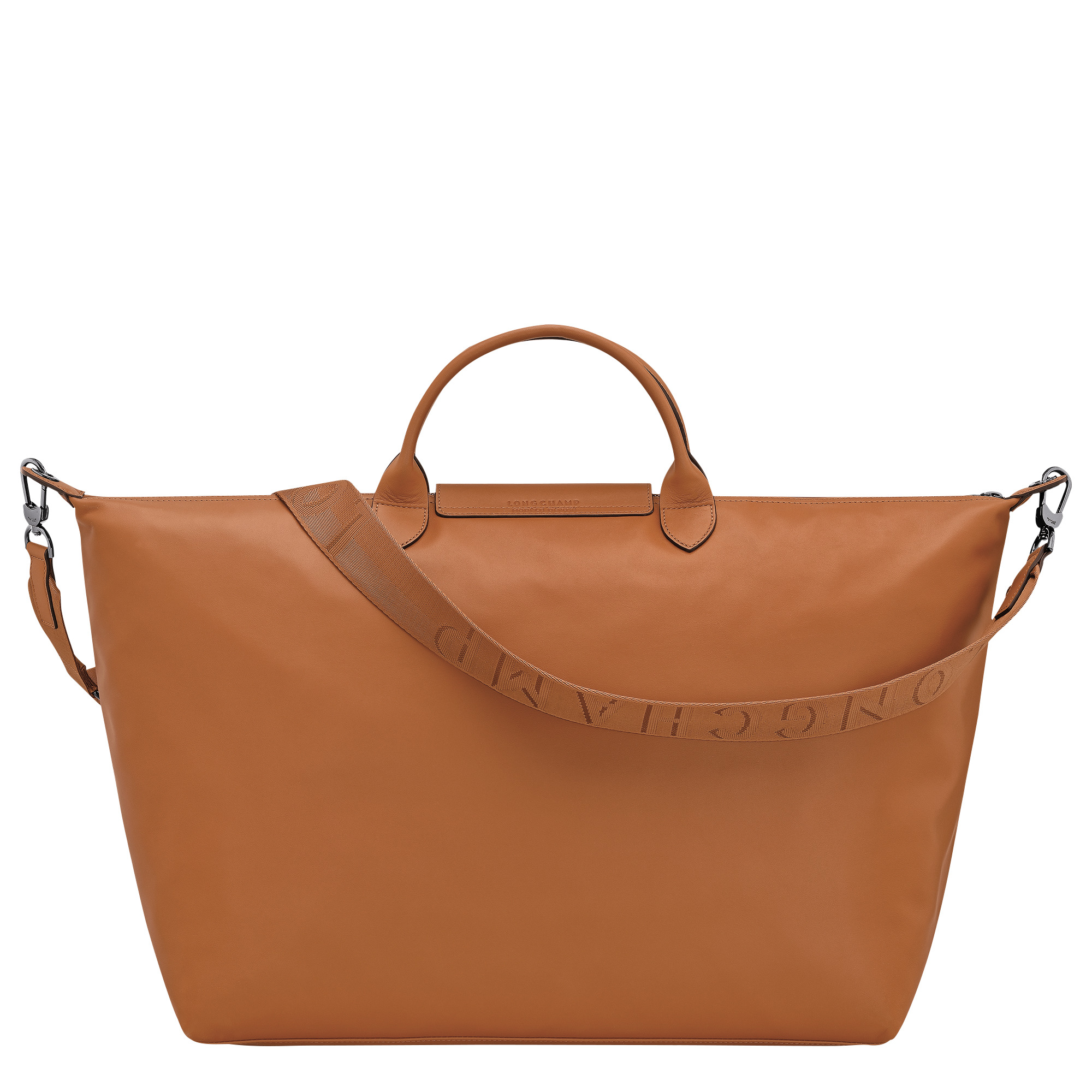 Le Pliage Xtra L Travel bag Cashew - Leather - 3