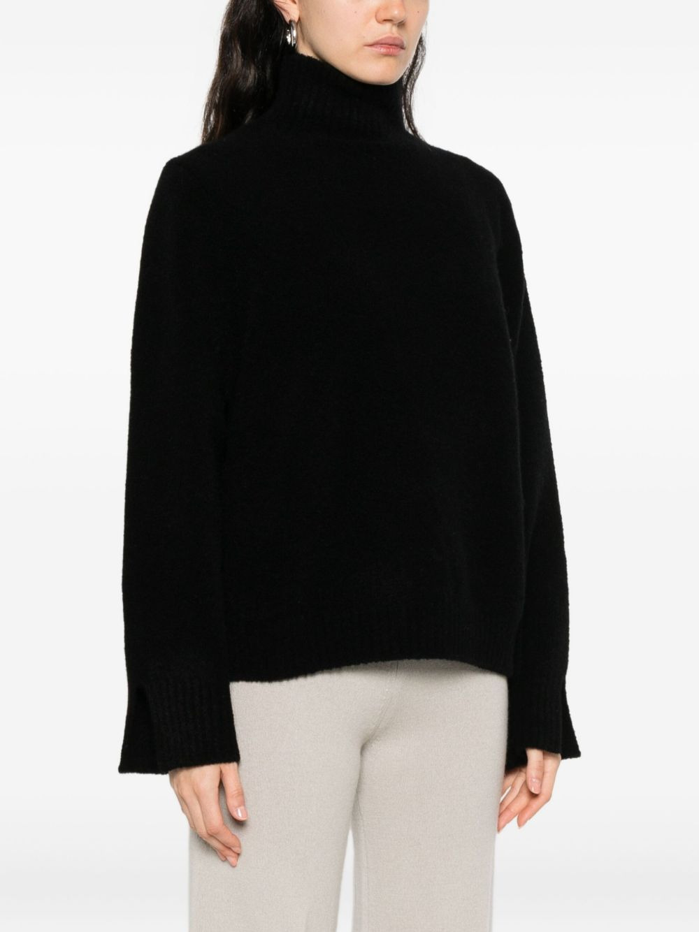 high-neck sweater - 3