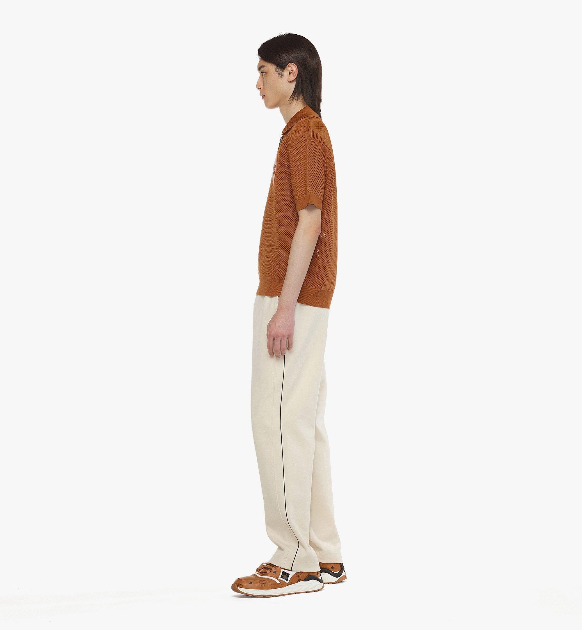 Logo Patch Knit Polo - 4