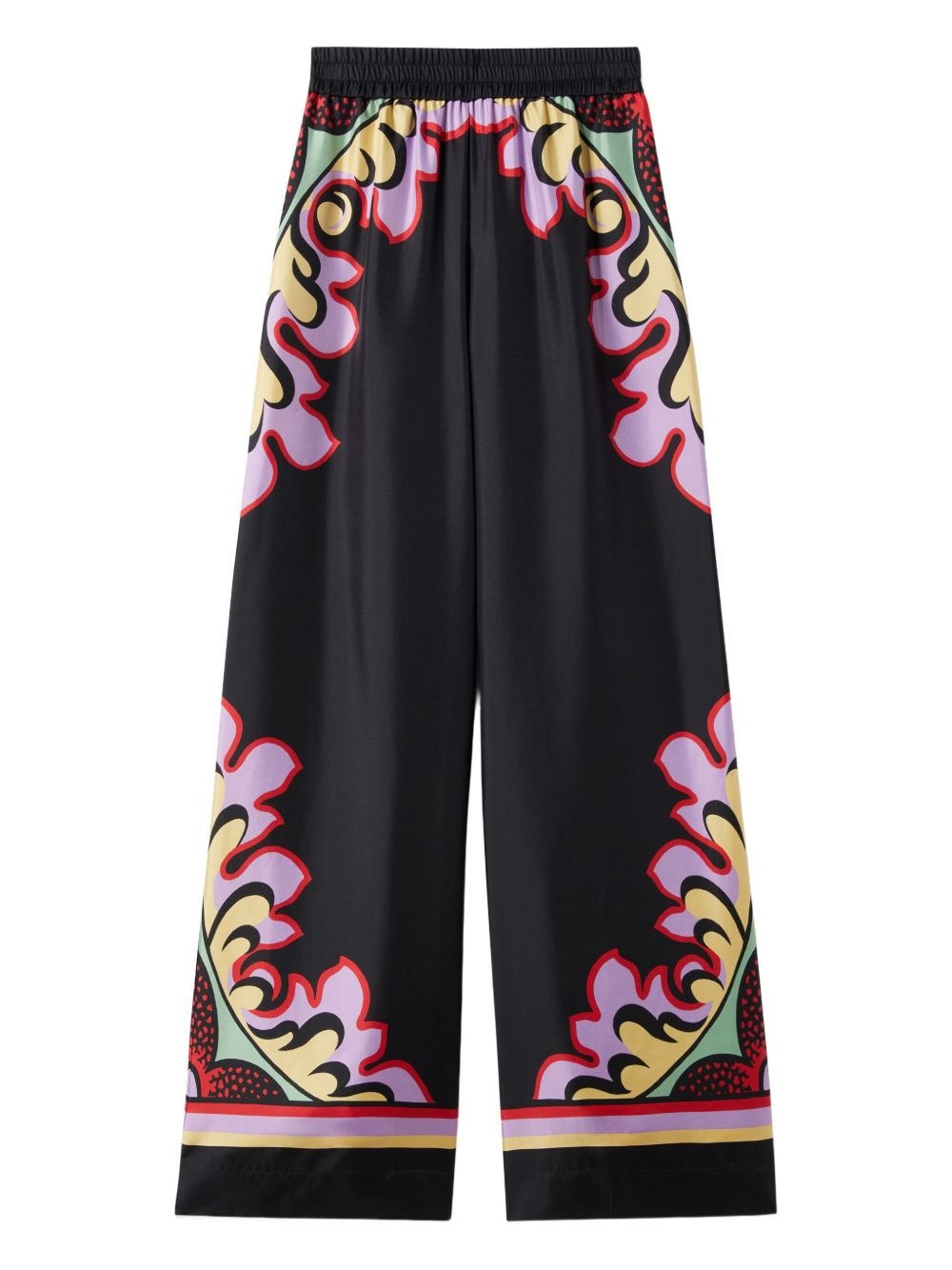 floral-print trousers - 5