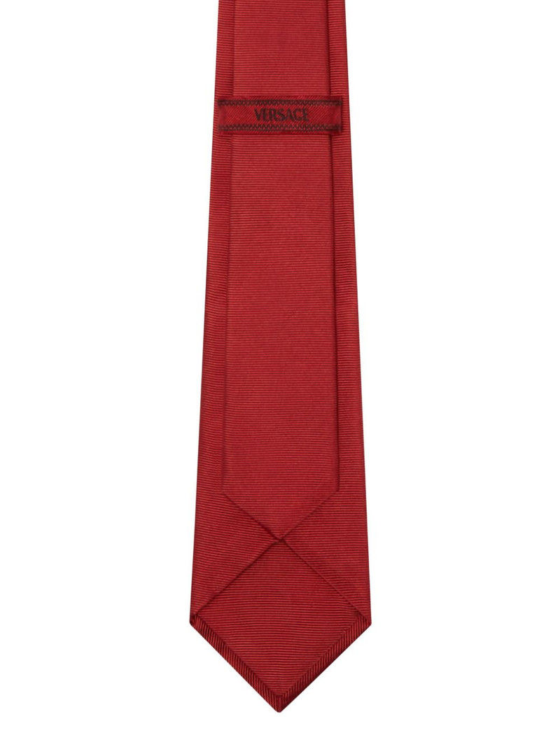 VERSACE Medusa-embroidered tie outlook