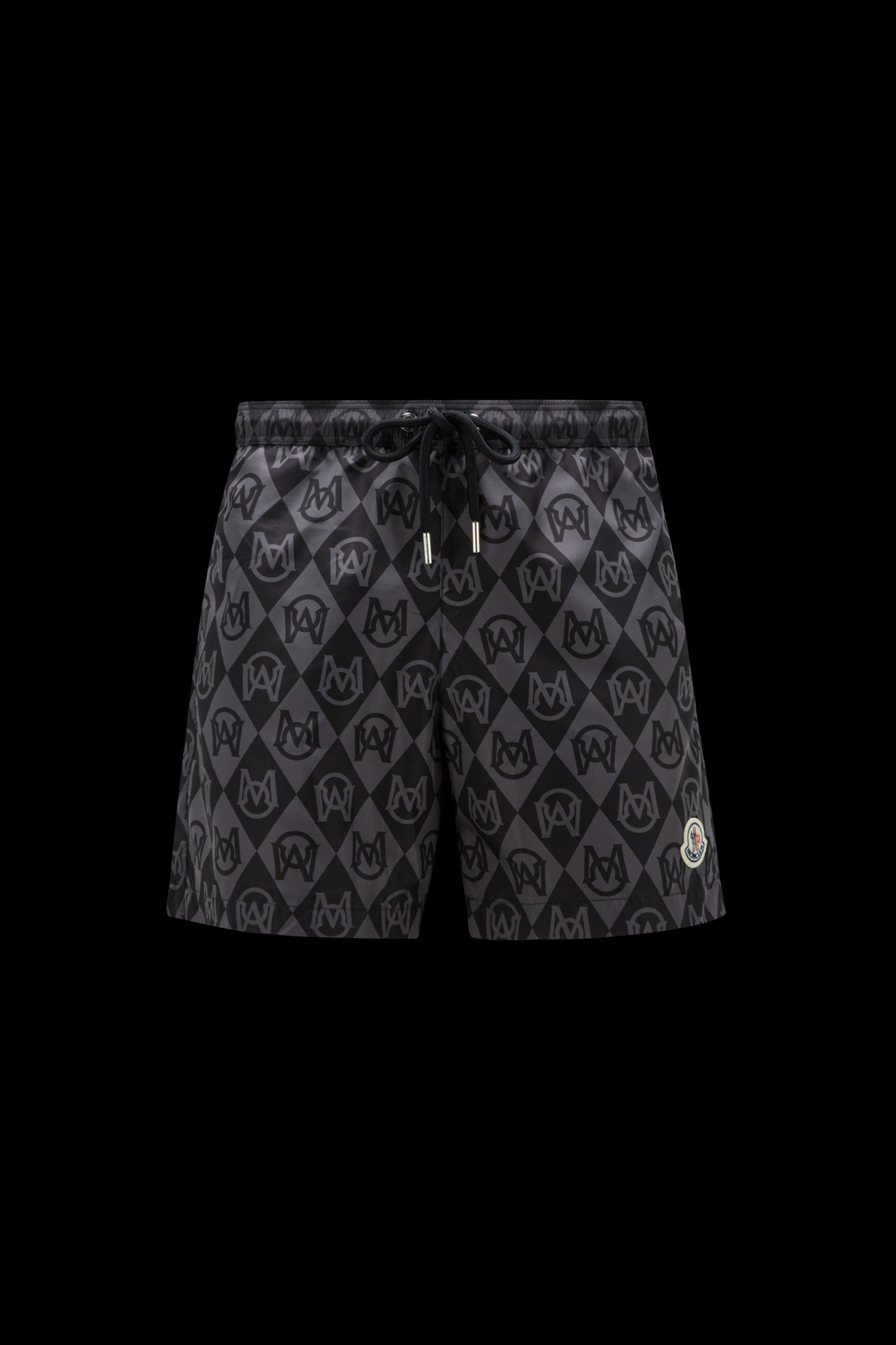 Monogram Print Swim Shorts - 1