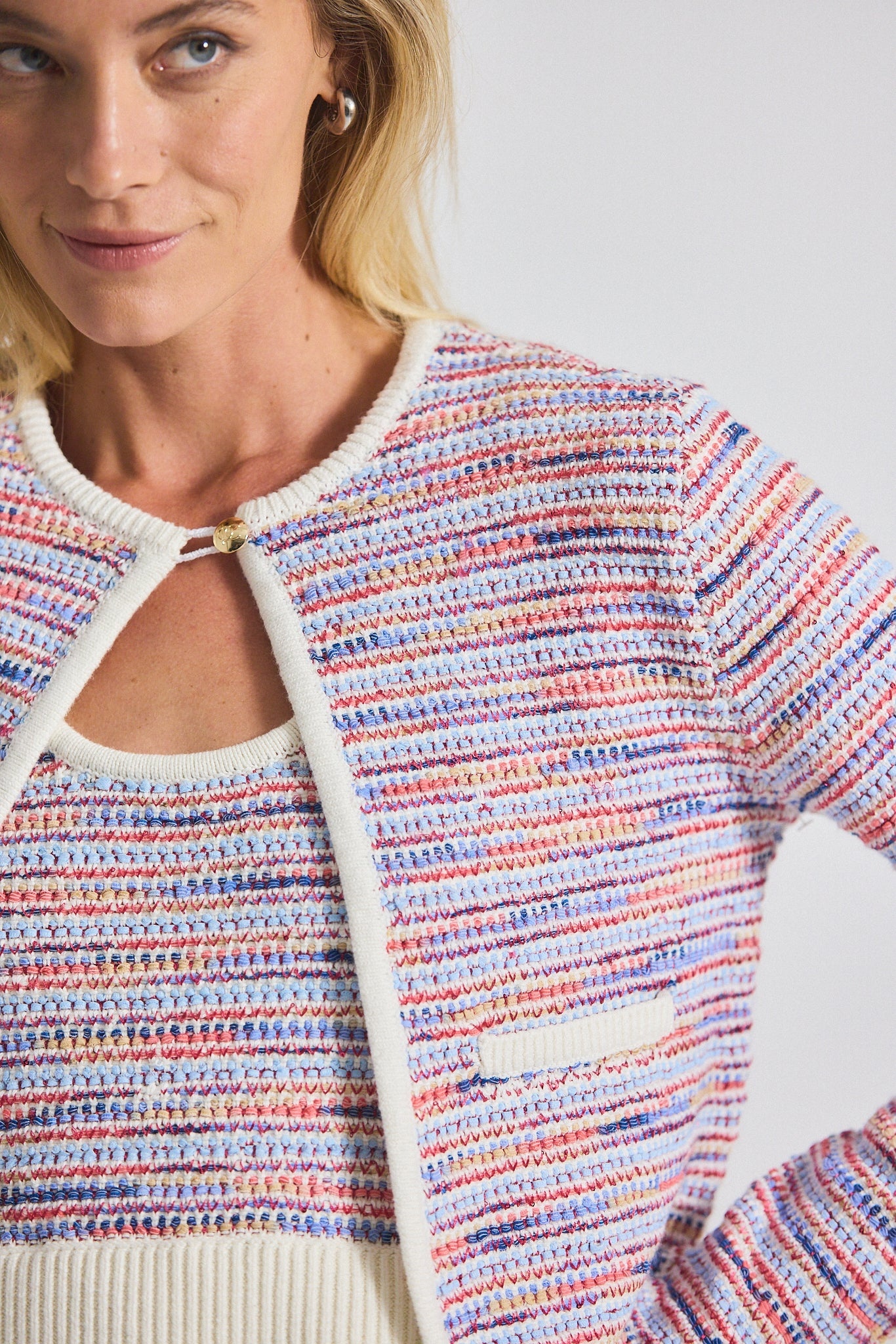 FINDLEY SPACE DYED CARDIGAN - 4