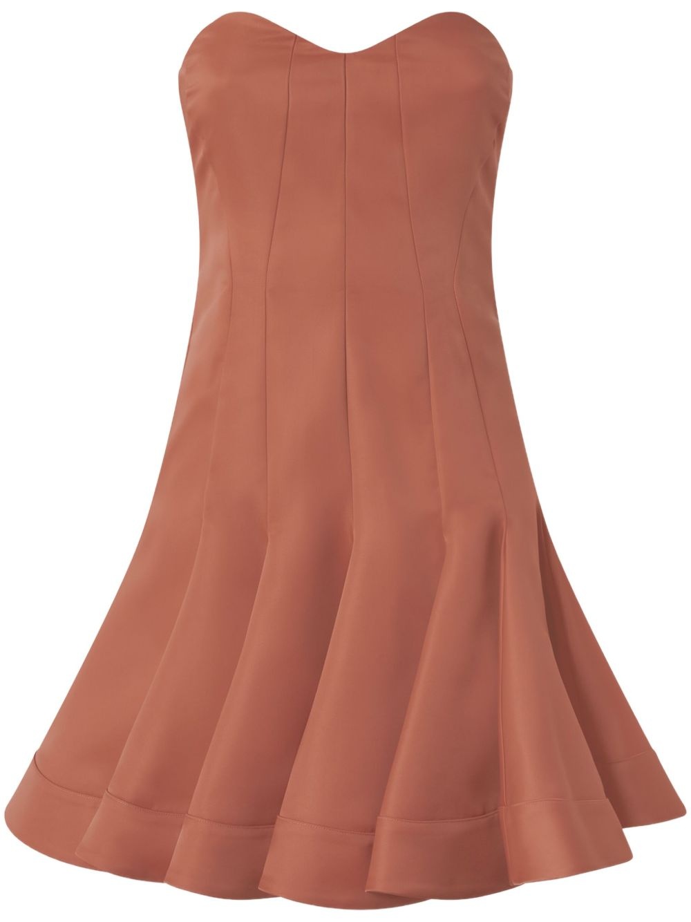 godet mini dress - 1