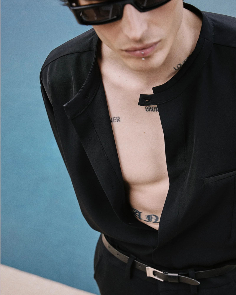 MAO DART SHIRT BLACK 4