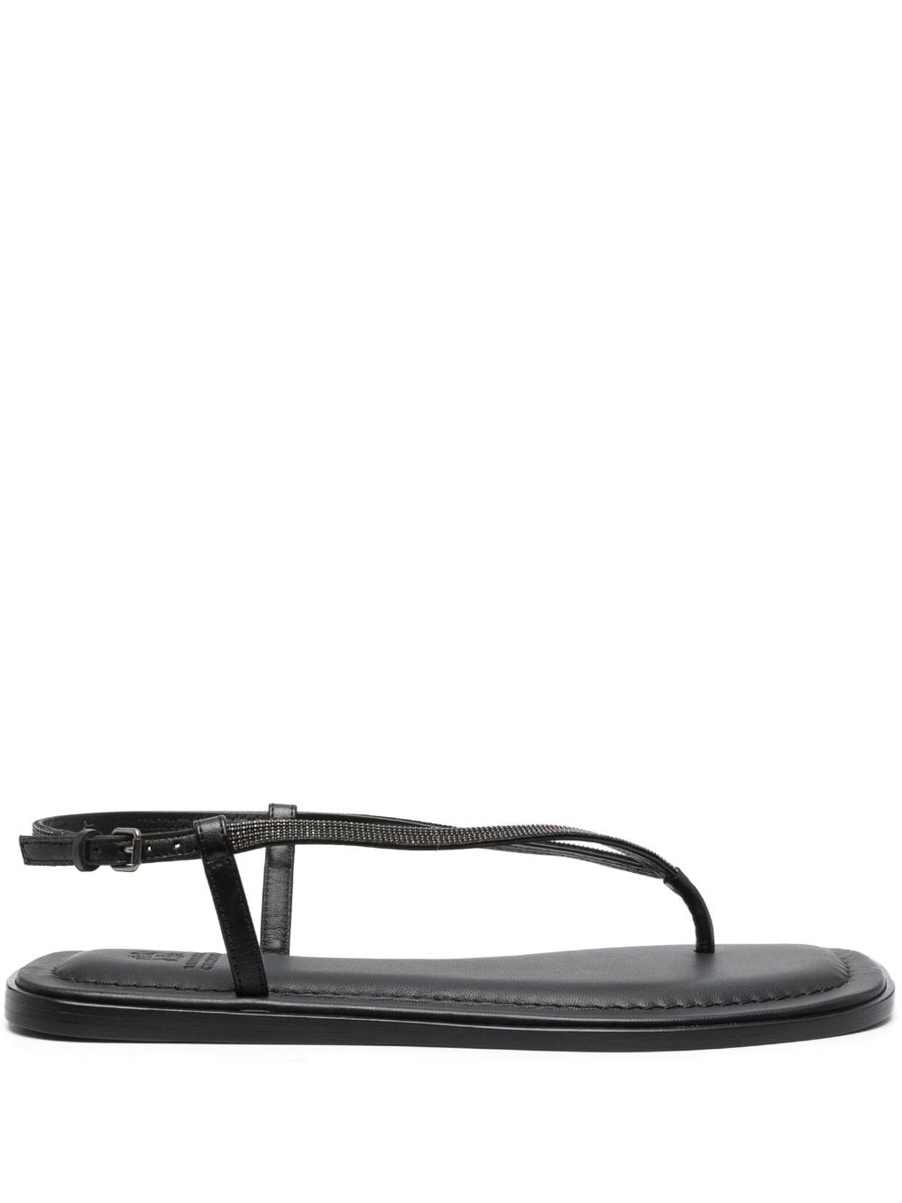 slingback buckled sandals - 1