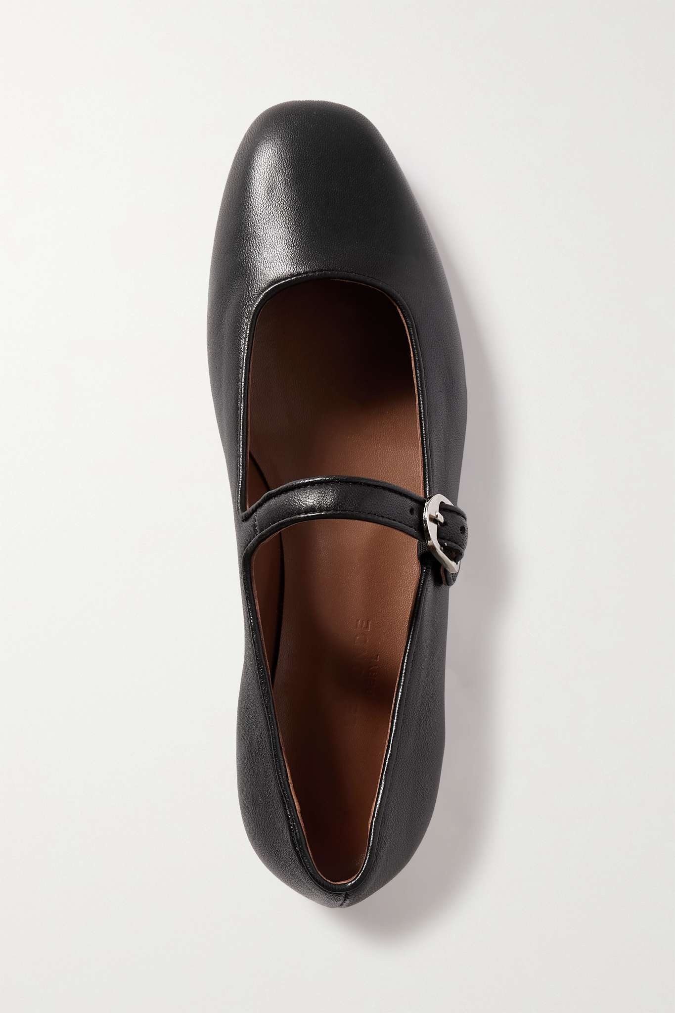 Leather Mary Jane ballet flats - 5