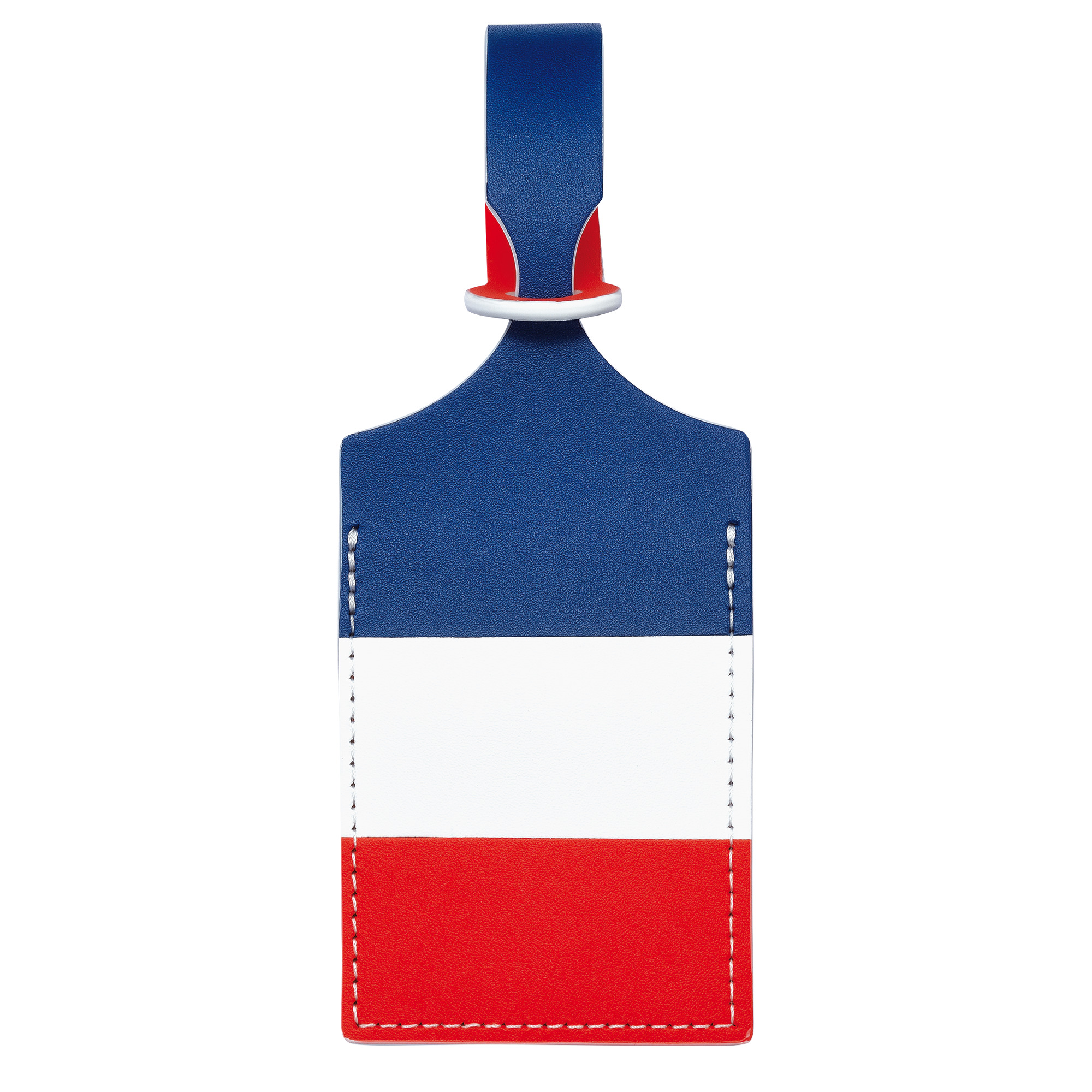LGP Travel Luggage tag Red - Leather - 1