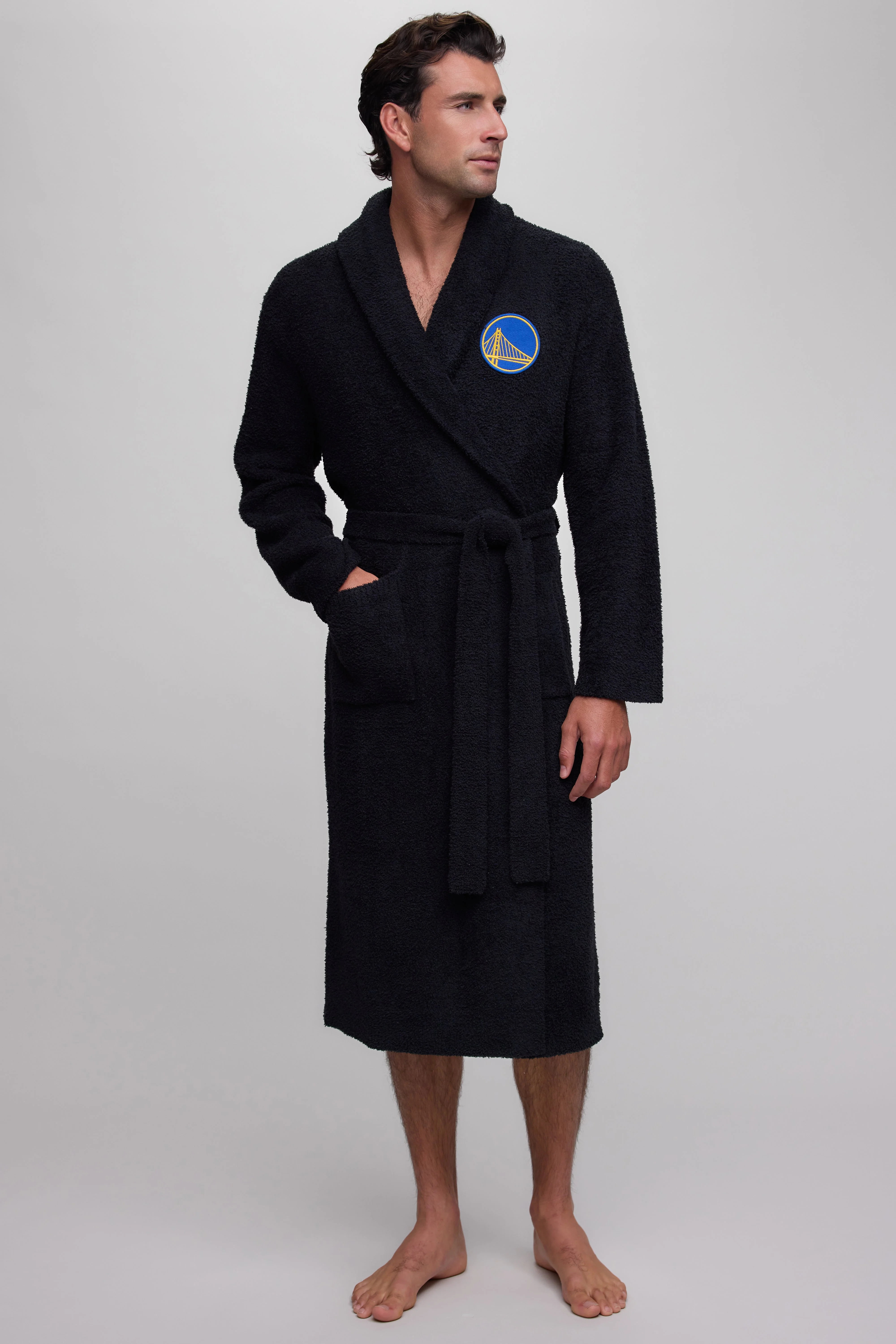 CozyChic® Golden State Warriors™ Unisex Robe - 1