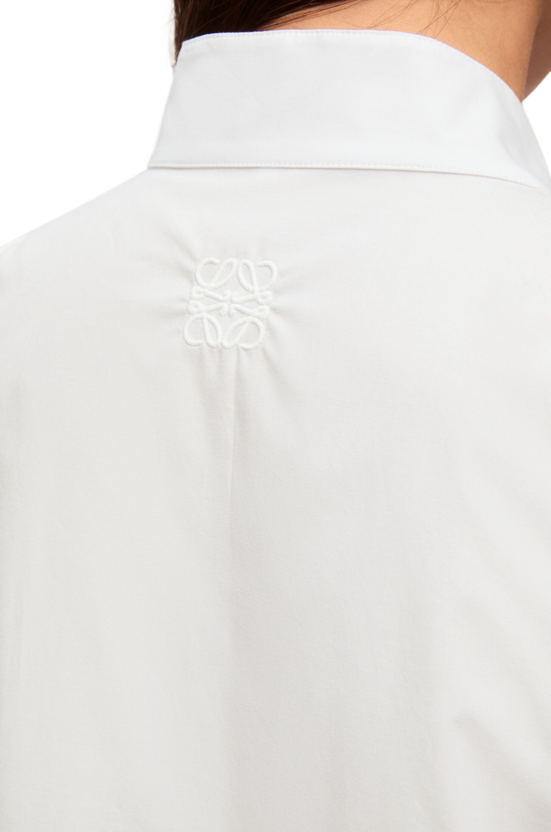 Asymmetric shirt in cotton - 6