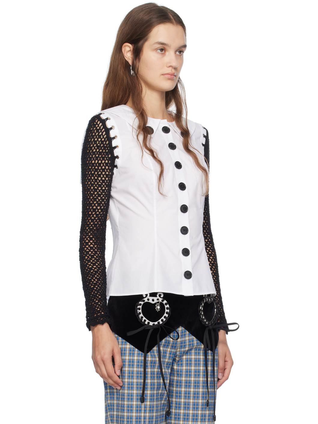 White Careen Shirt - 2