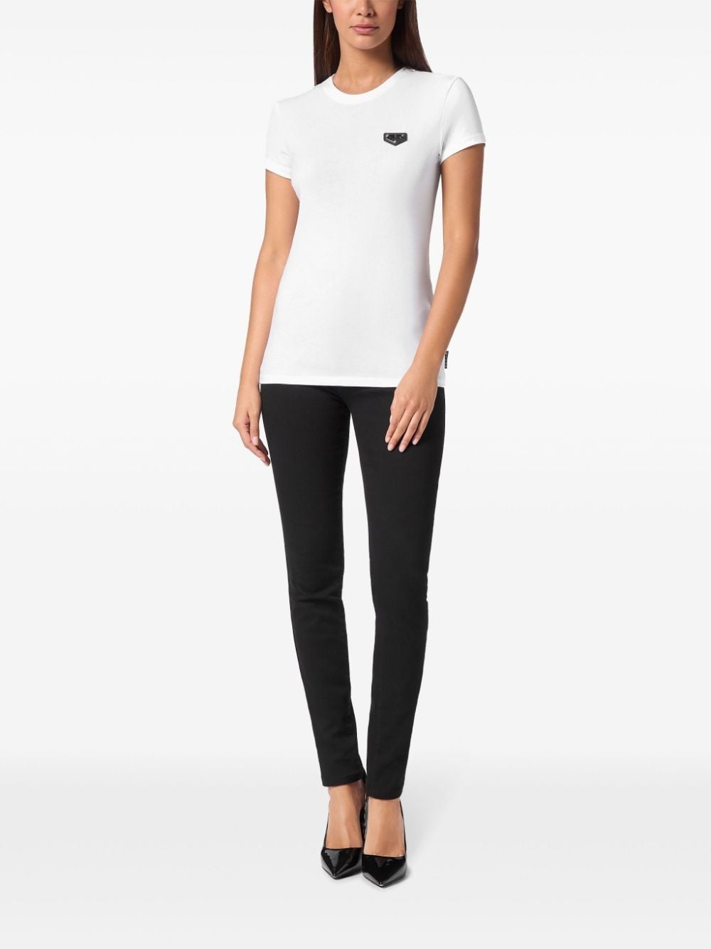 round-neck short-sleeve T-shirt - 2